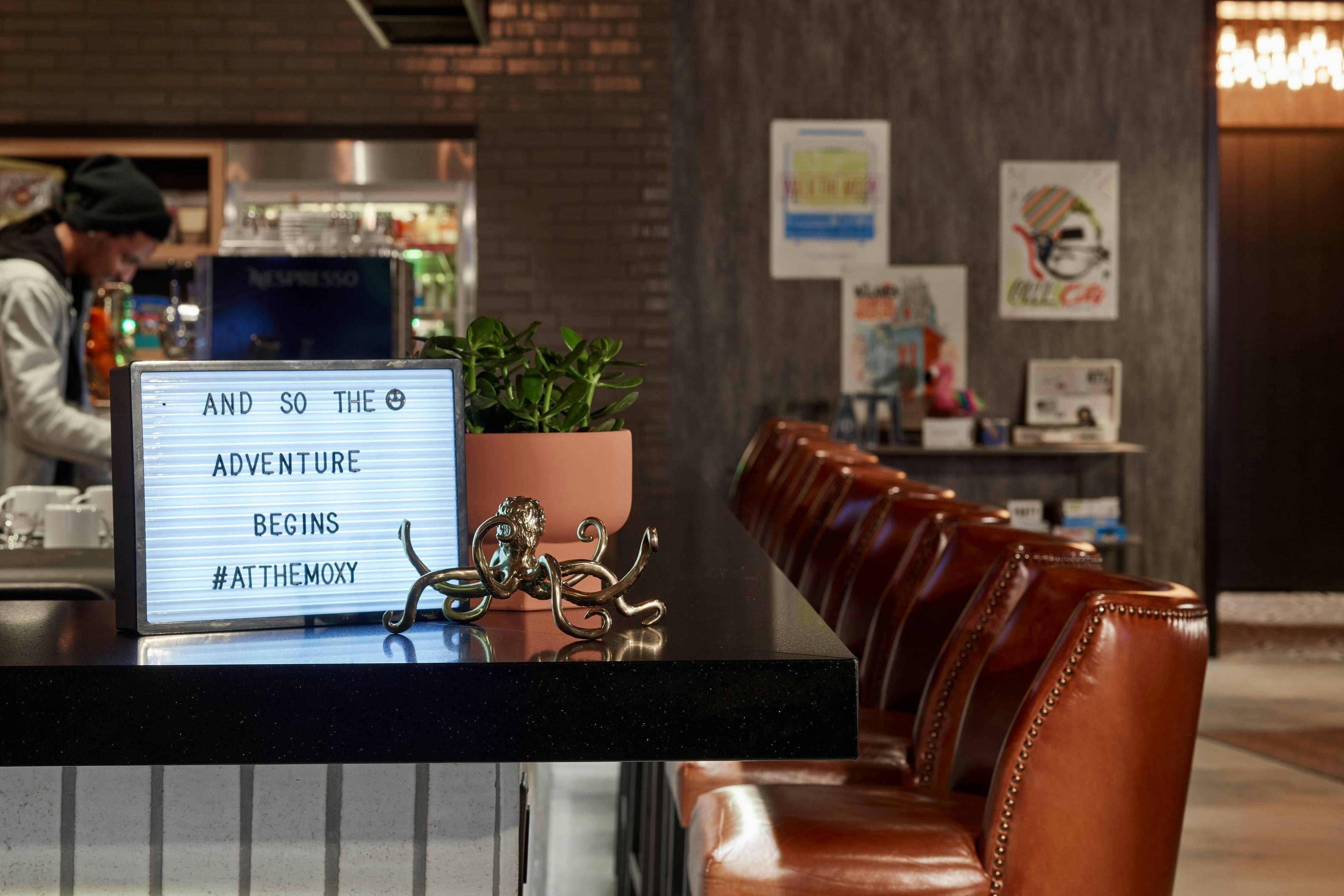 Lobby at Moxy Atlanta Midtown, ATLANTA - GA