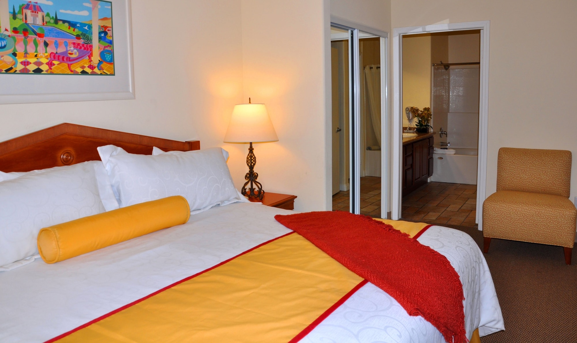 2 BEDROOMS, SUITE, KITCHEN