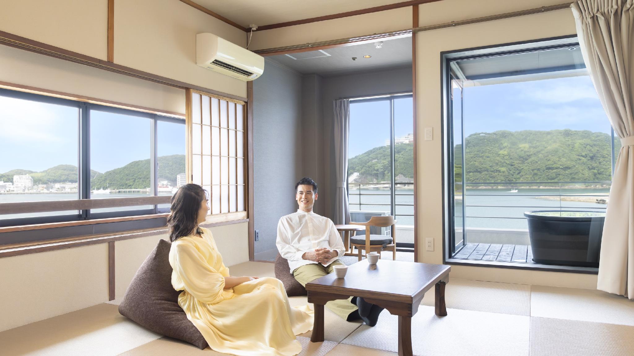 Japanese, Standard, Ocean View, Outdoor Bath