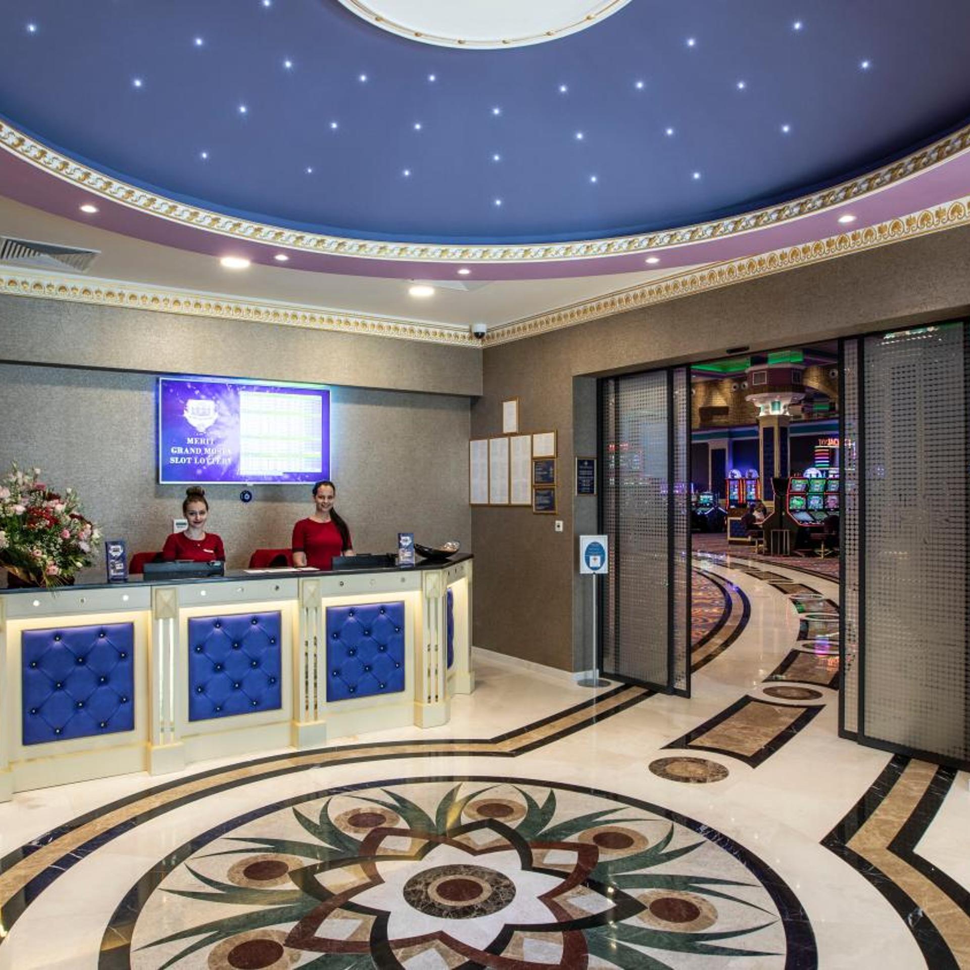 Lobby at Merit Grand Mosta Spa Hotel & Casino, Svilengrad