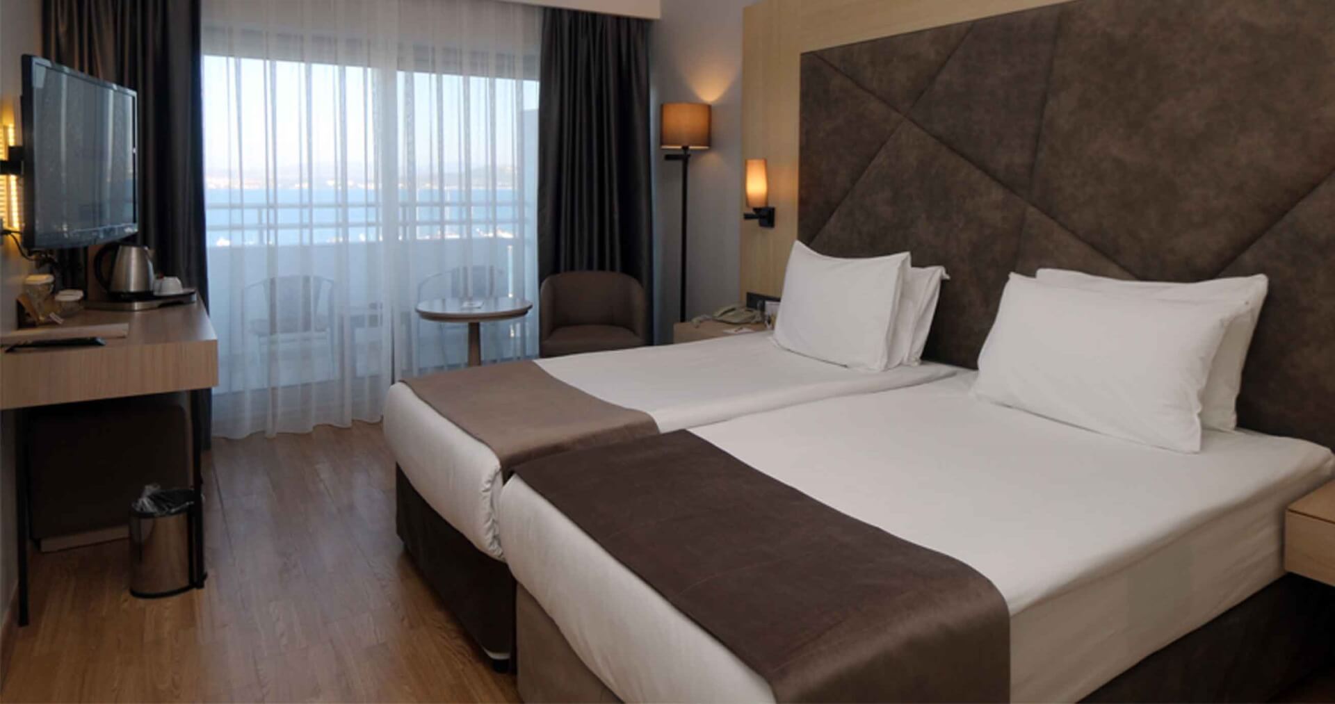 Superior, Single, Double Bed, Land View