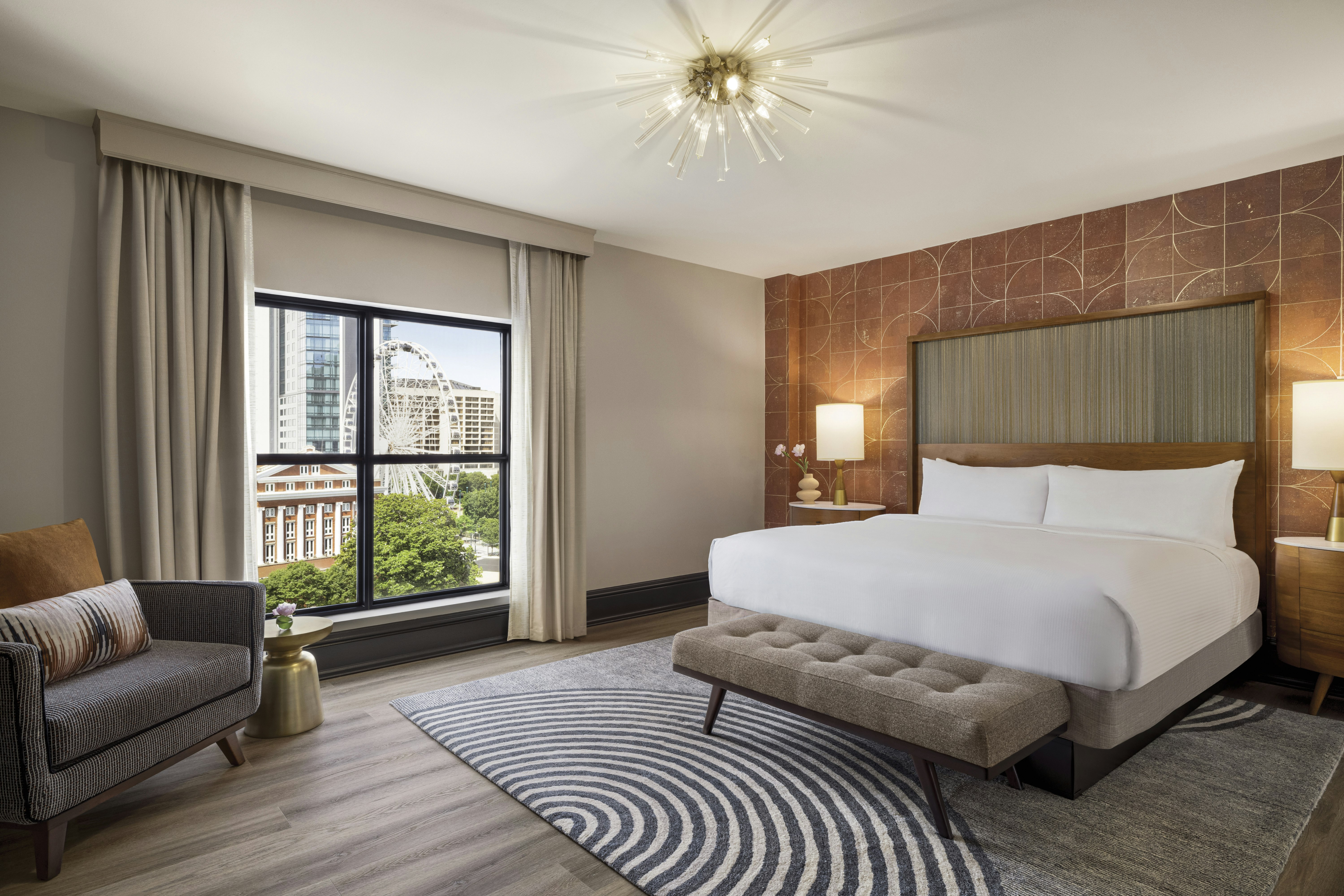 2 Bedrooms, Penthouse, Suite, 2 Double Beds, King Bed