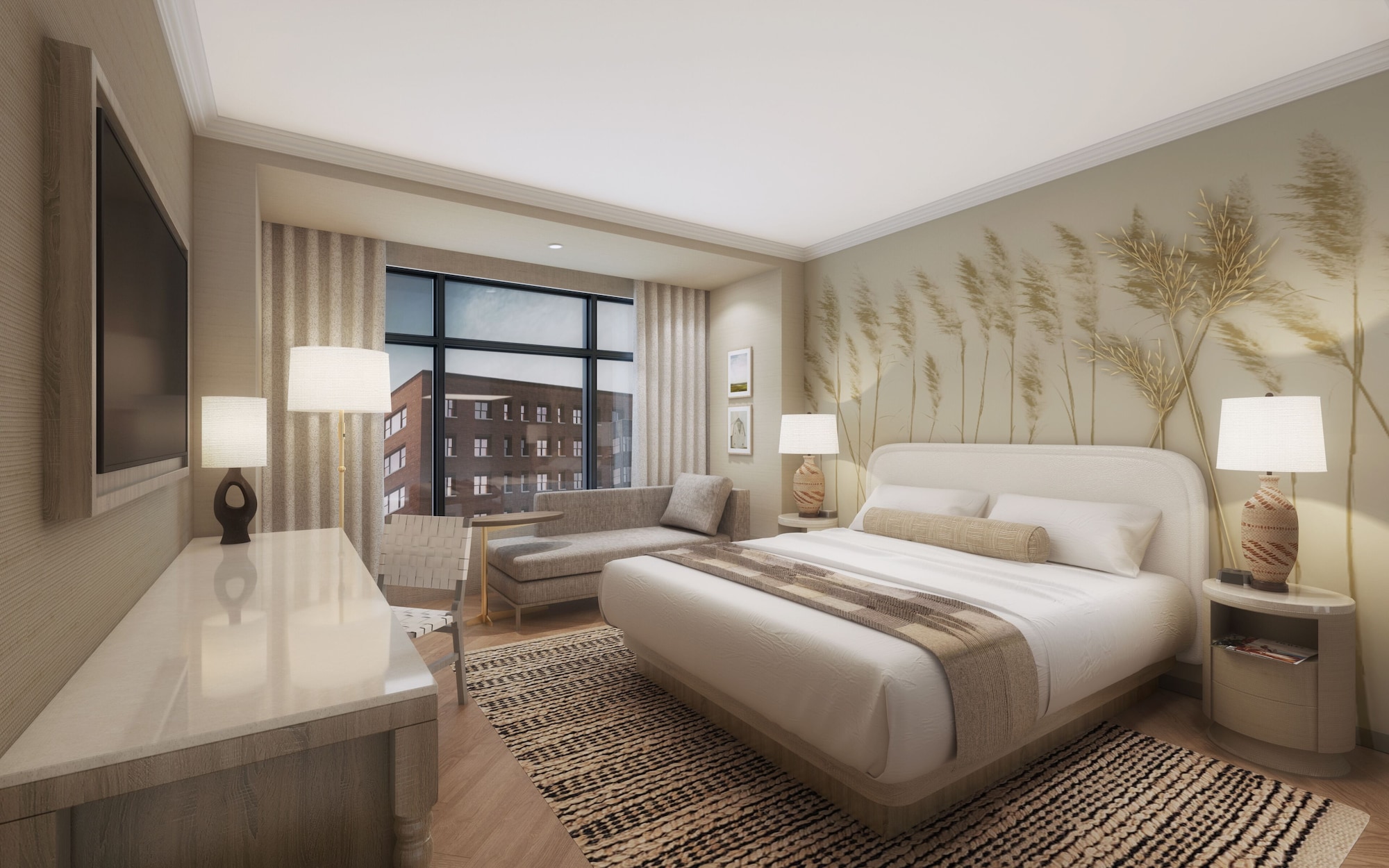 Rose, Garden, Suite, King Bed، The Benson Hotel and Faculty Club 2/3