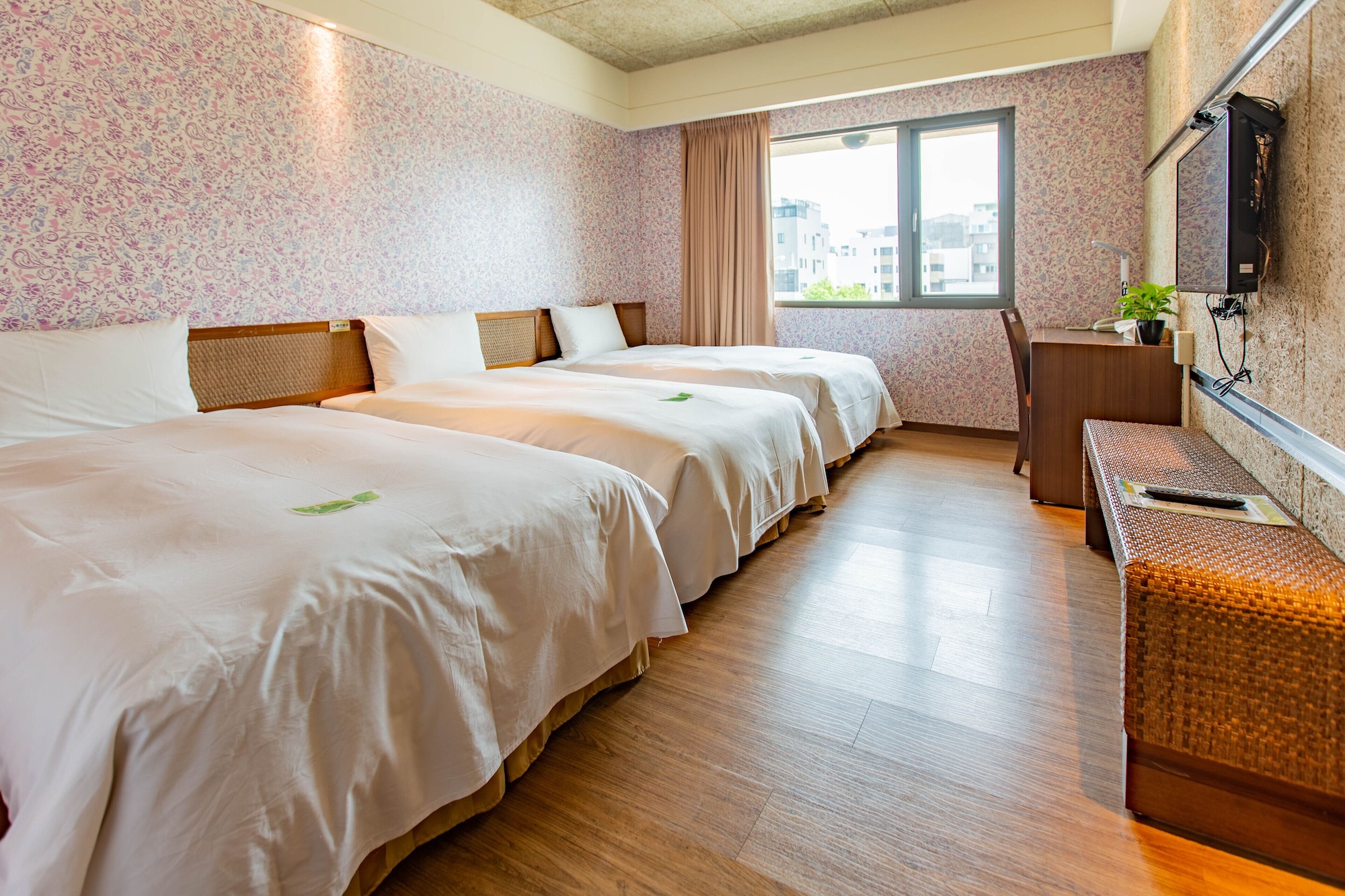 غرفة اقتصادية ثلاثية بثلاثة أسرّة، Jia Hsin Garden Hotel 3/7