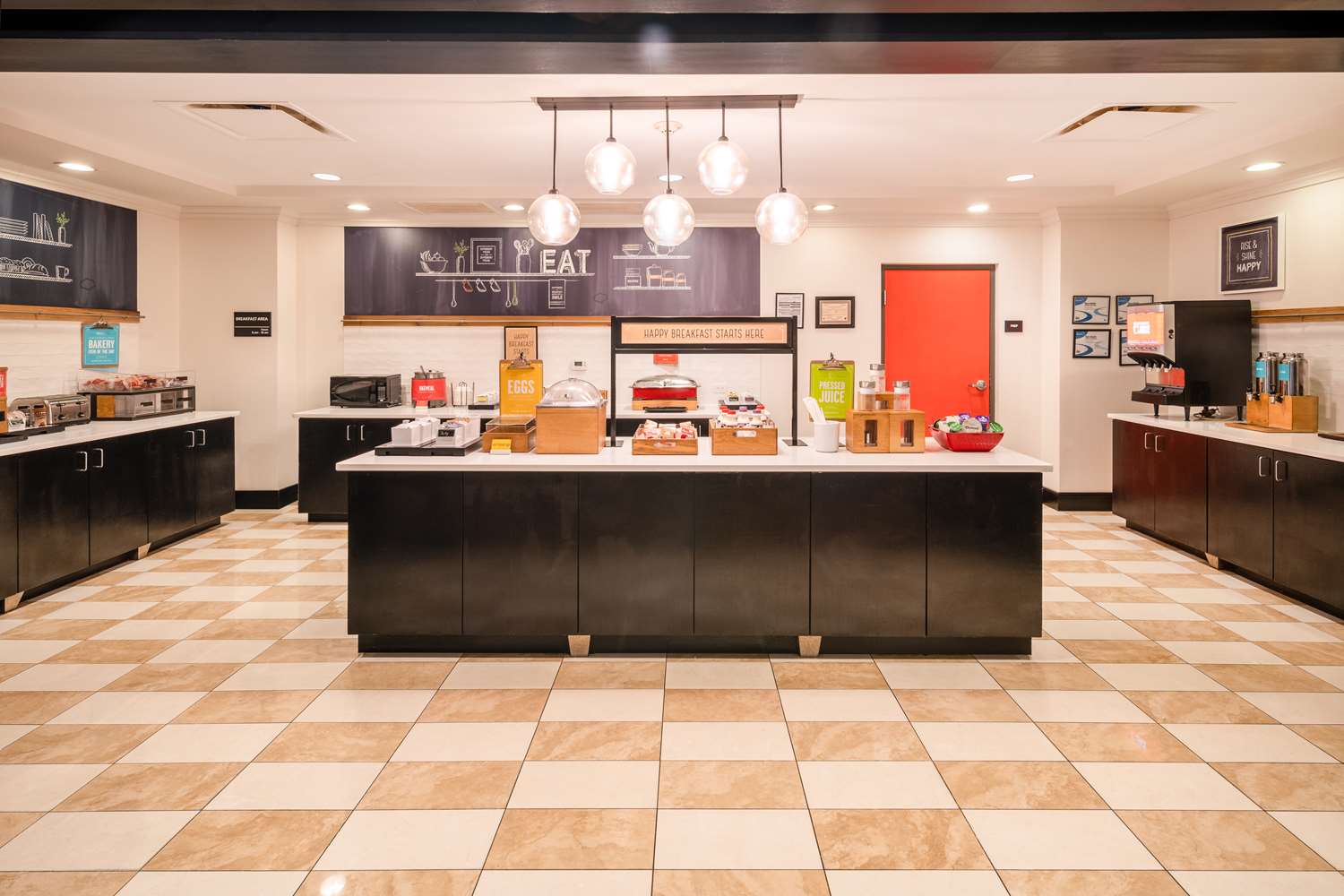 Lobby at Hampton Inn Covington, GA, COVINGTON - GA