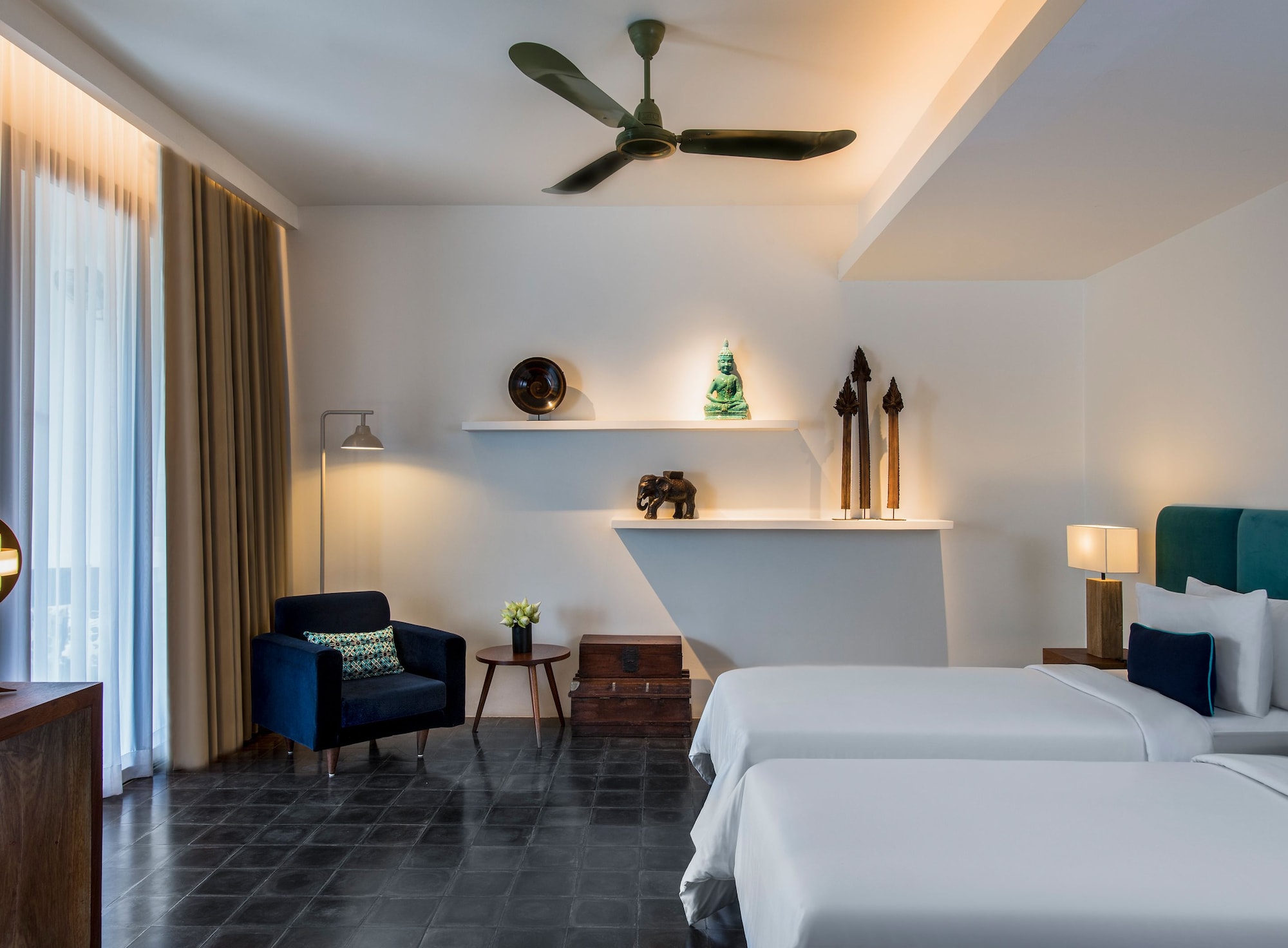 Deluxe, Double or Twin Bed, City View, Balcony