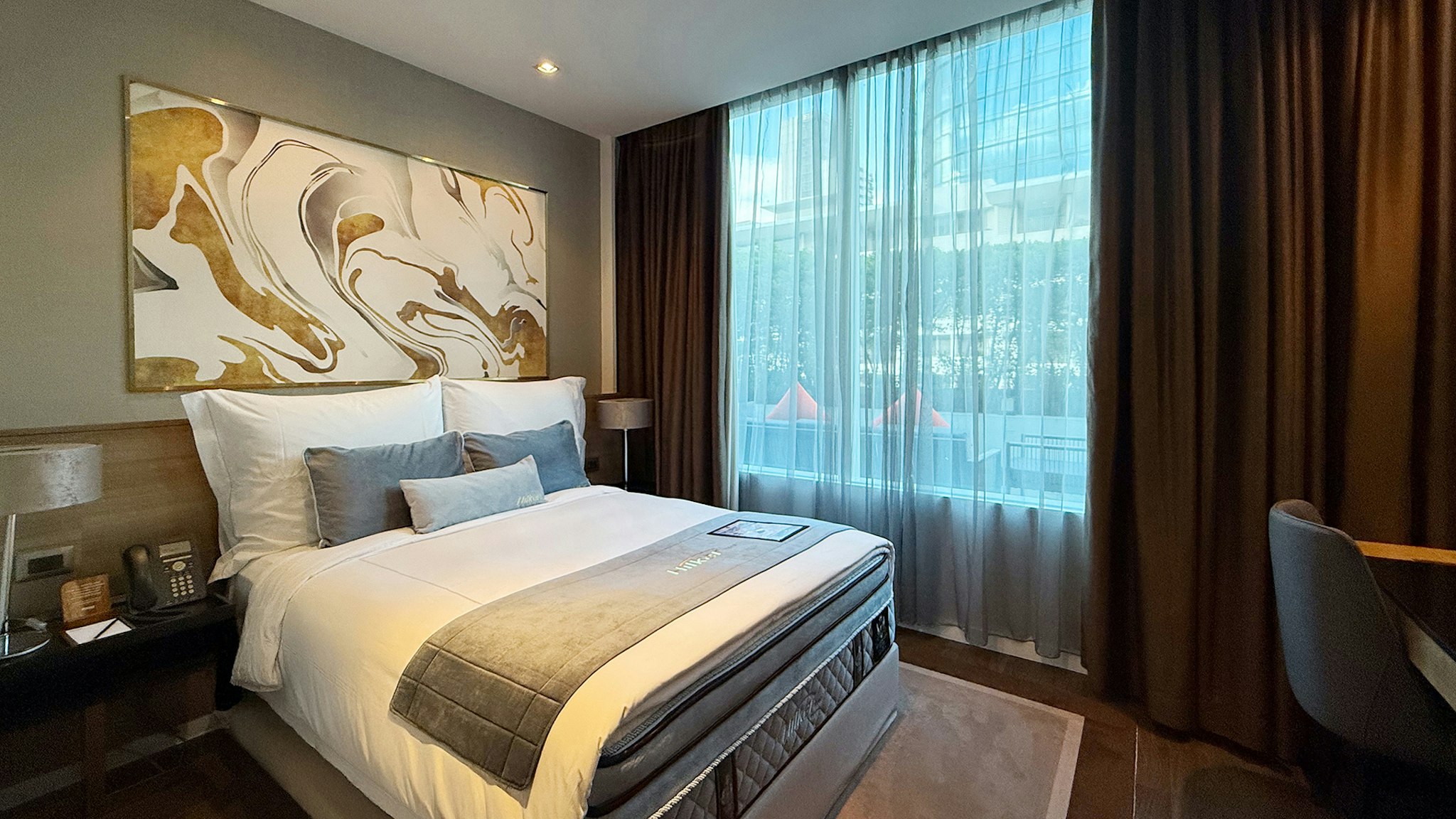 جناح بإطلالة على الحديقة بشرفة بغرفتي نوم، MUU Bangkok Hotel 2/5