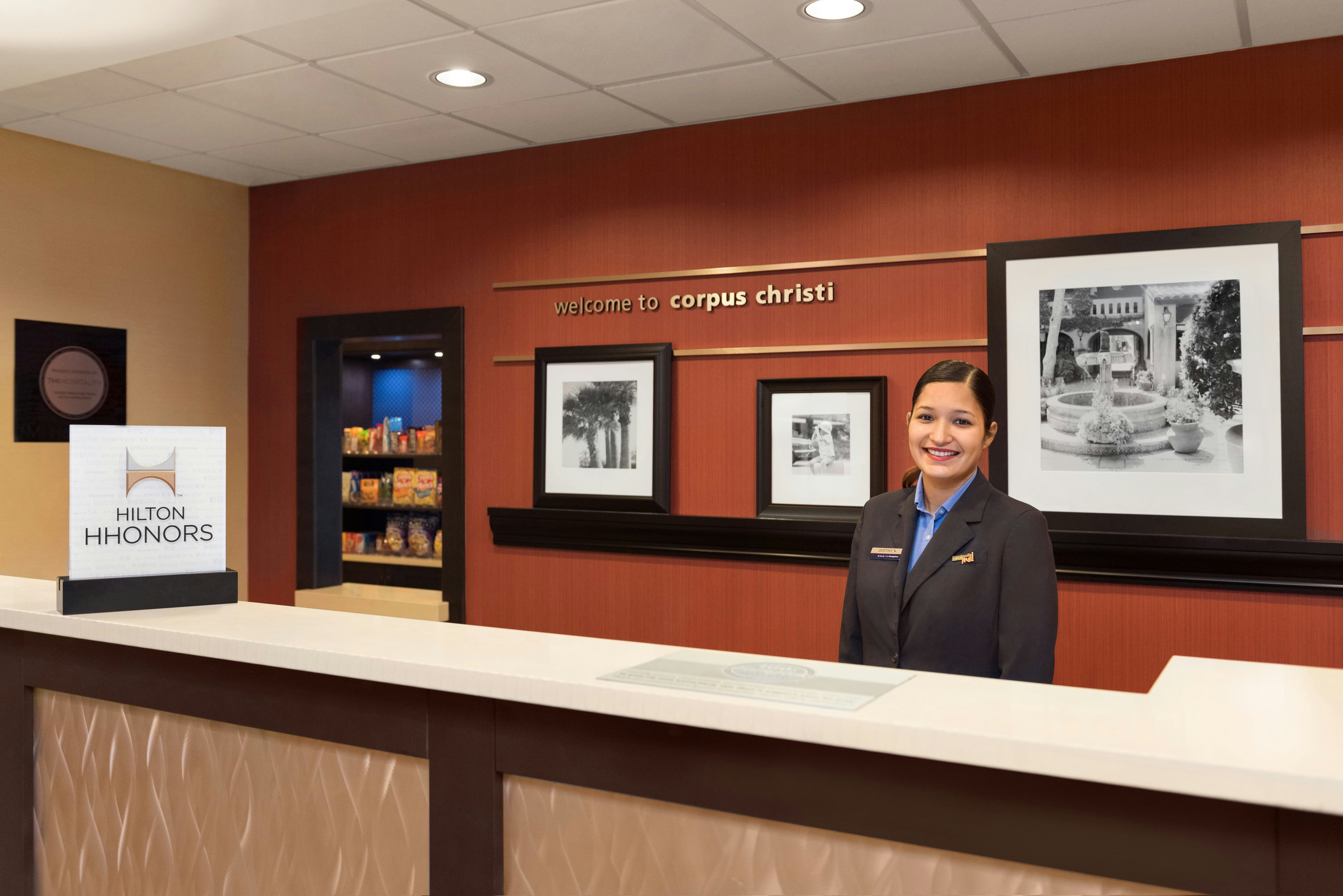 Lobby at Hampton Inn & Suites Corpus Christi, CORPUS CHRISTI - TX