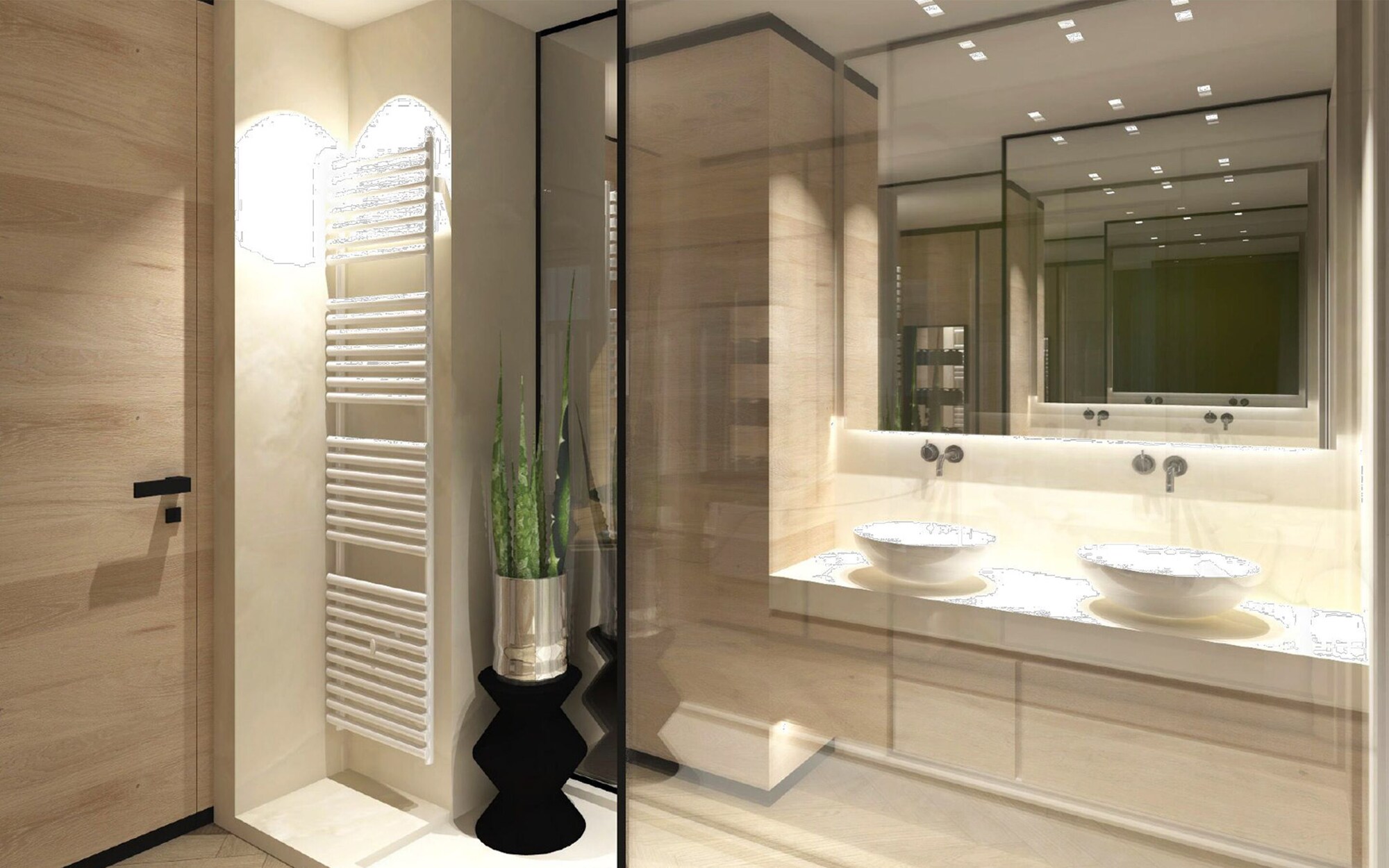 استوديو بسرير كوين بغرفة نوم واحدة مع أريكة، Residence Charming Apartments 10/10