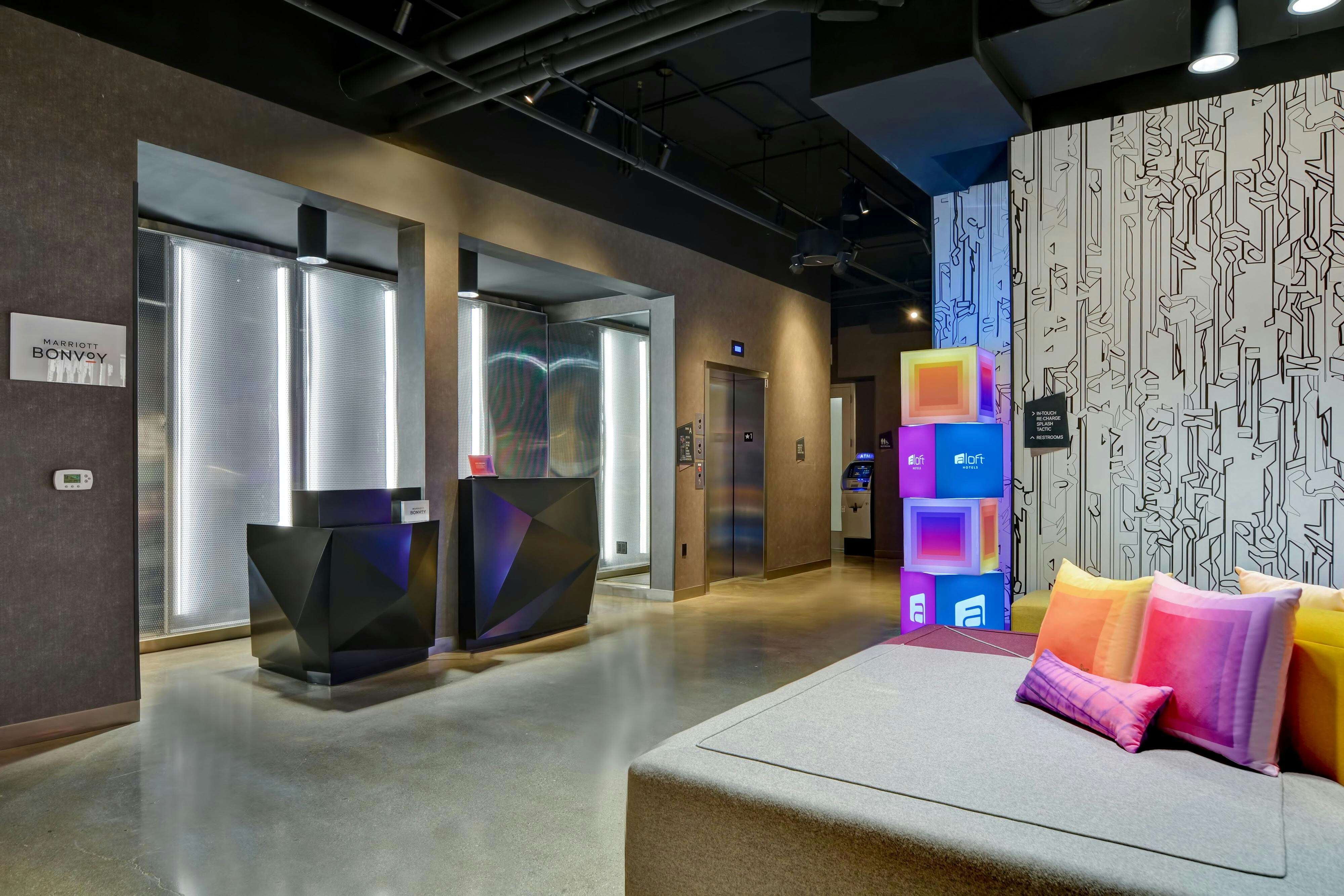 Lobby at Aloft Secaucus Meadowlands, SECAUCUS - NJ