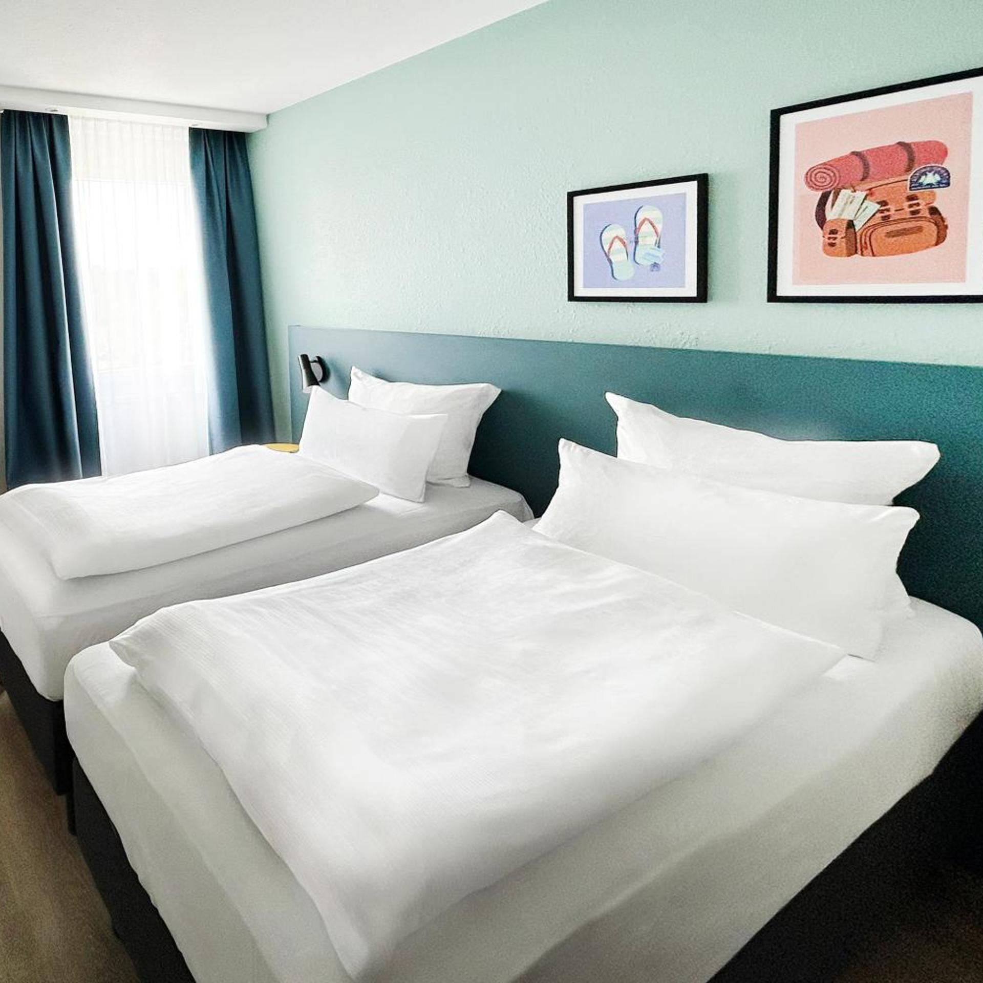 غرفة قياسية بسرير فردي بإطلالة على الحديقة، Select Hotel Osnabruck 2/5