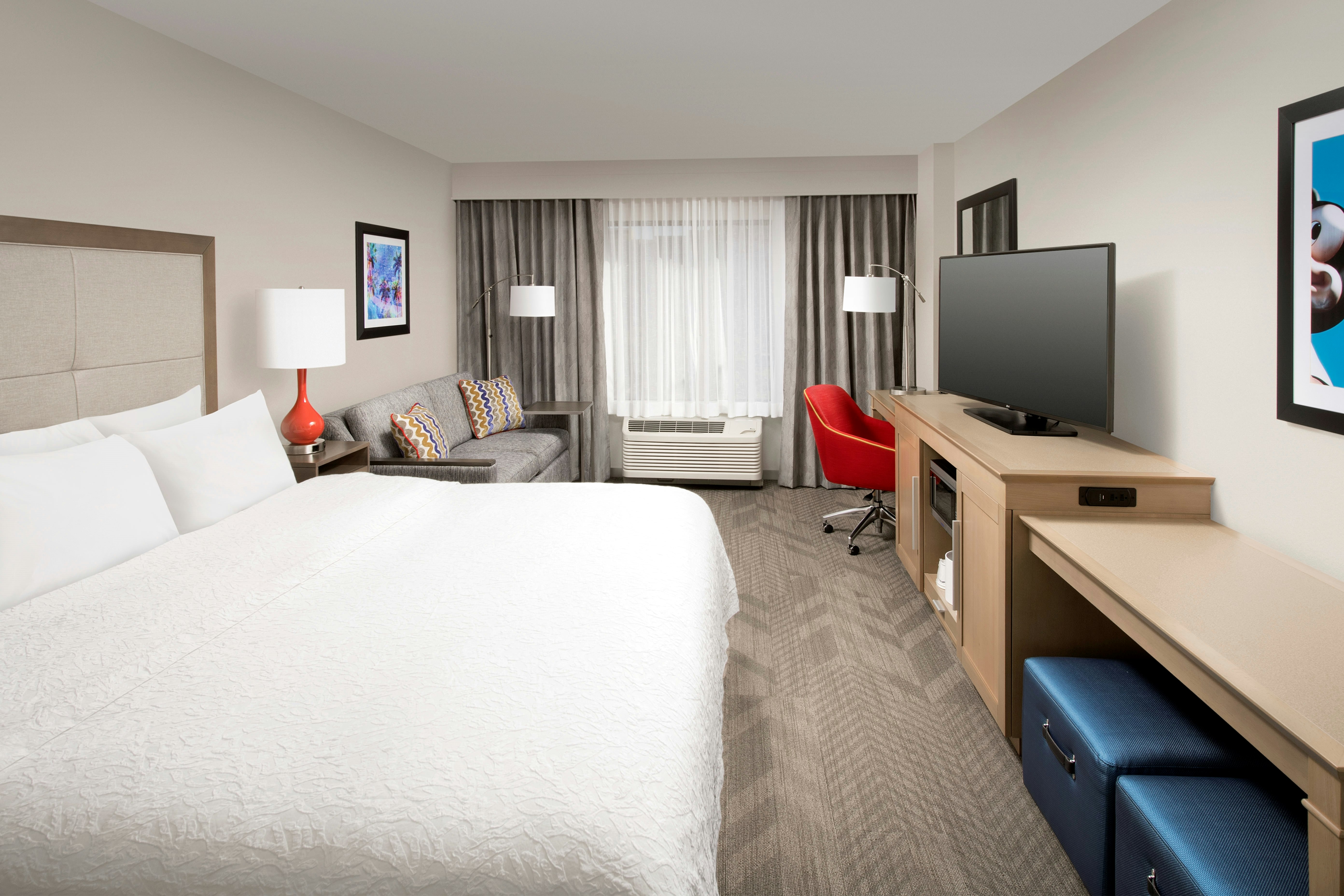 Room, King Bed, Sofa