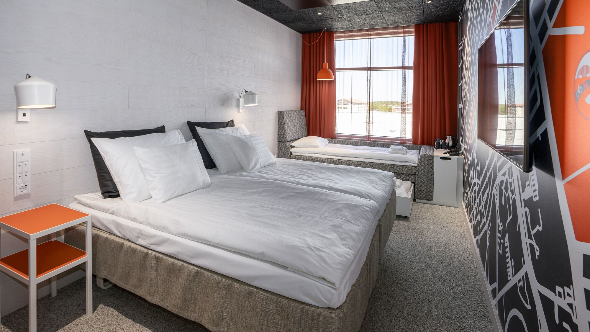 Standard, Twin Beds, with Extra Bed