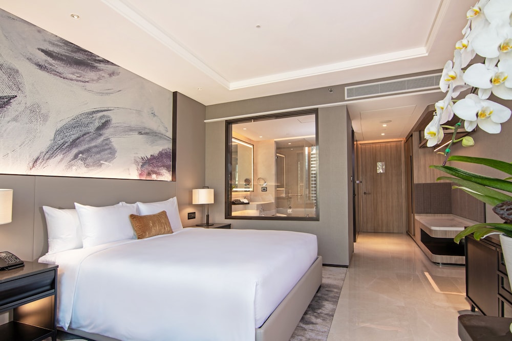 غرفة ديلوكس ثلاثية بثلاثة أسرّة مع سرير إضافي، Carlton Hotel Bangkok Sukhumvit 4/7