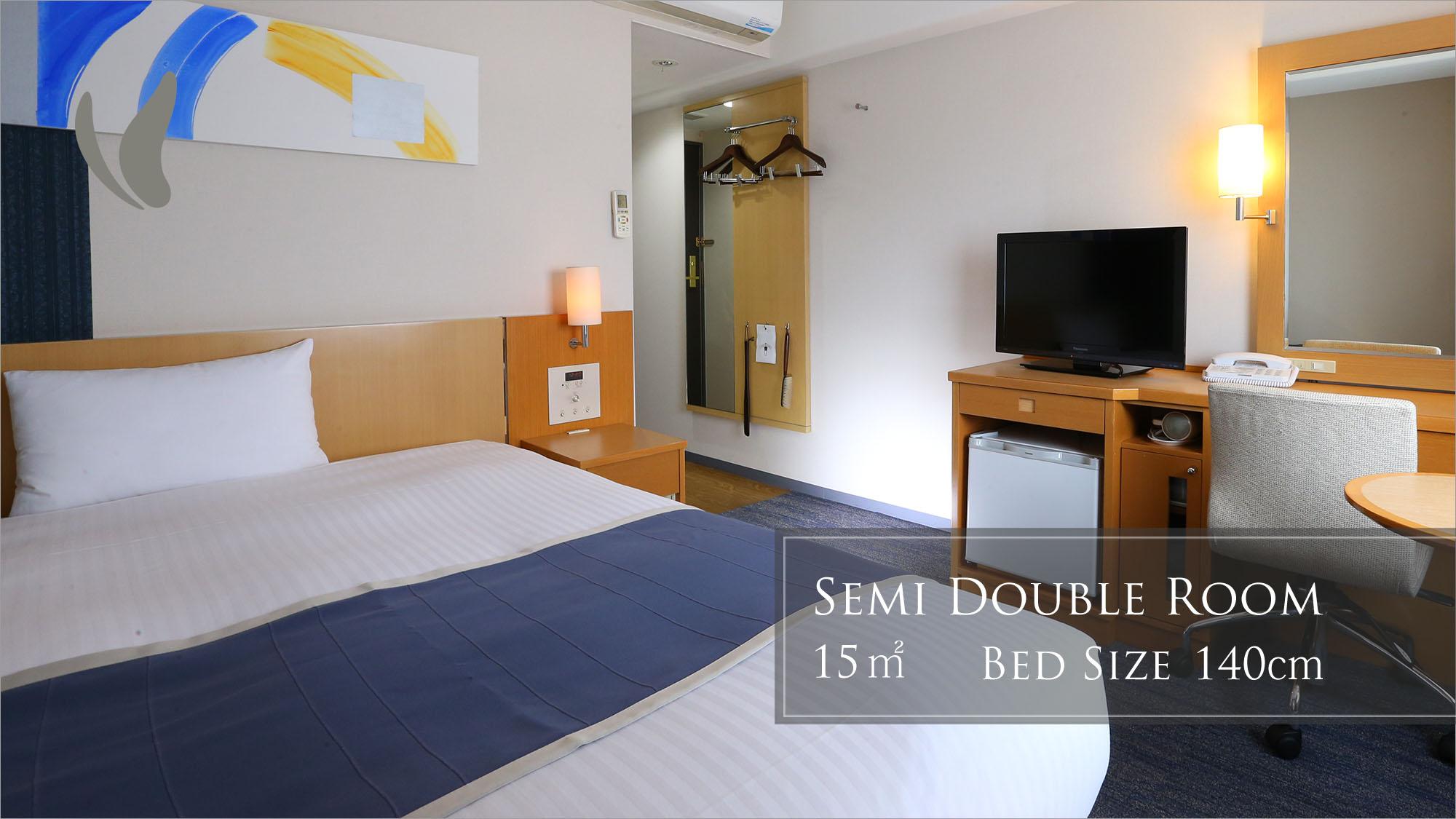 Semi Room, Standard, Double Bed