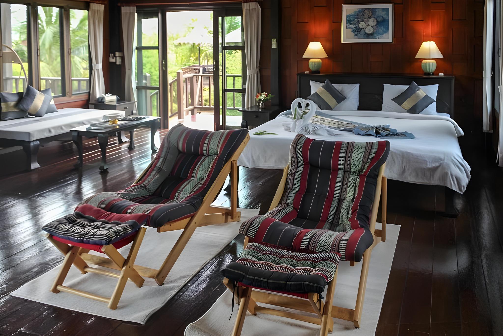 Garden, Suite, Villa, Twin Beds