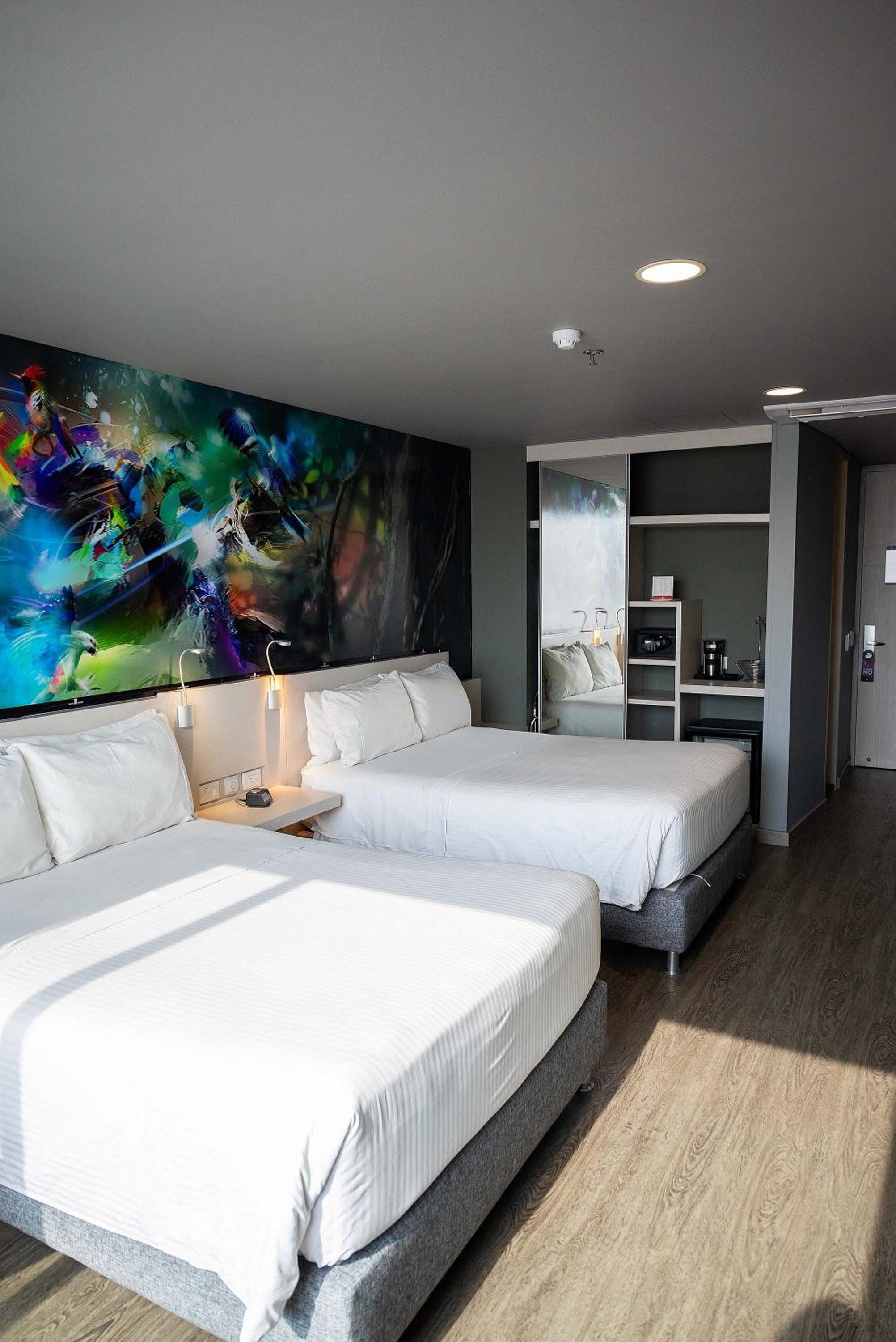 غرفة بسريرين كوين، Hotel Black Tower Premium 8/10