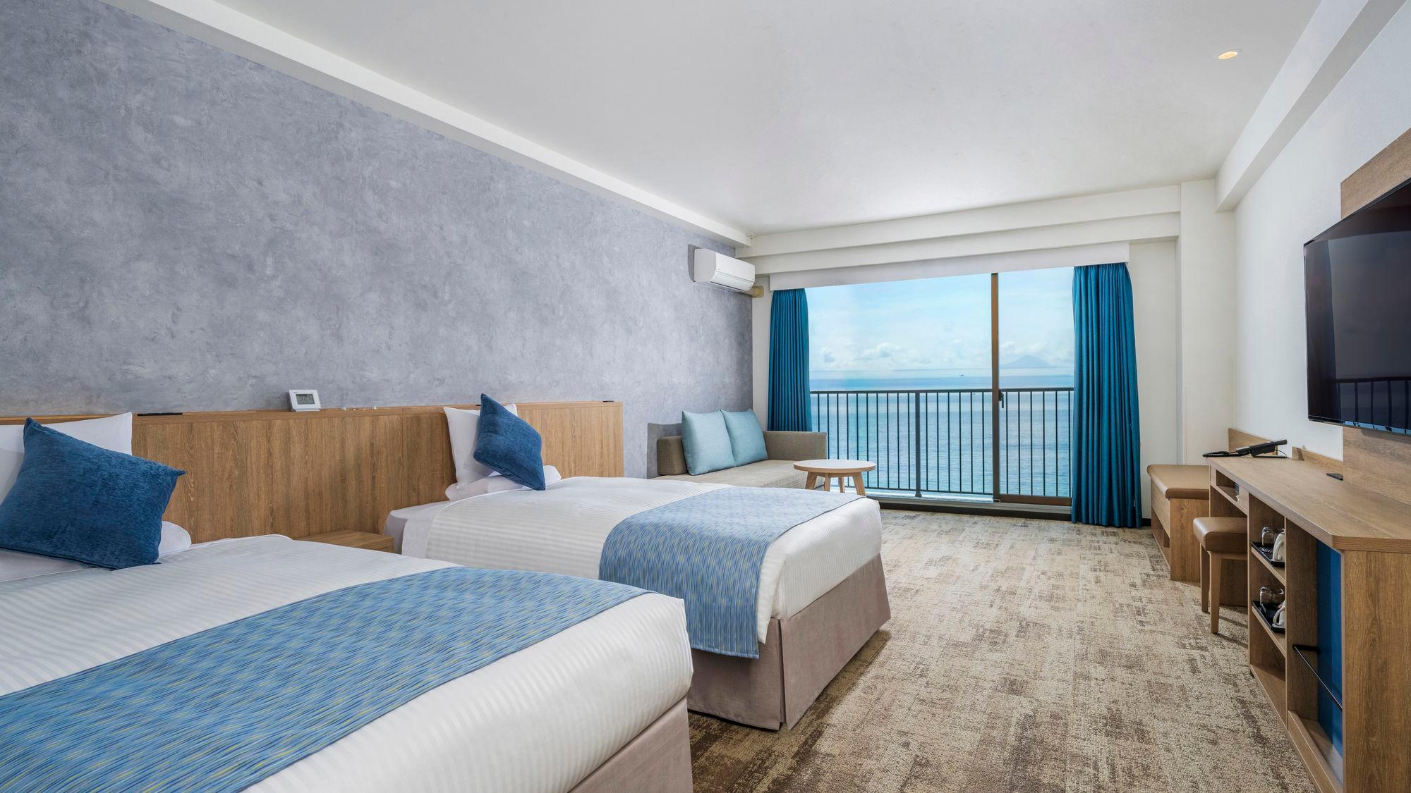 Standard, Triple, Ocean Front, Balcony