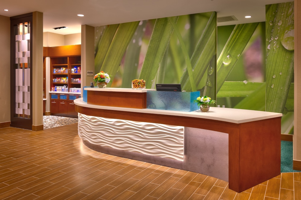 Lobby at Springhill Suites Houston I-45 North, HOUSTON - TX