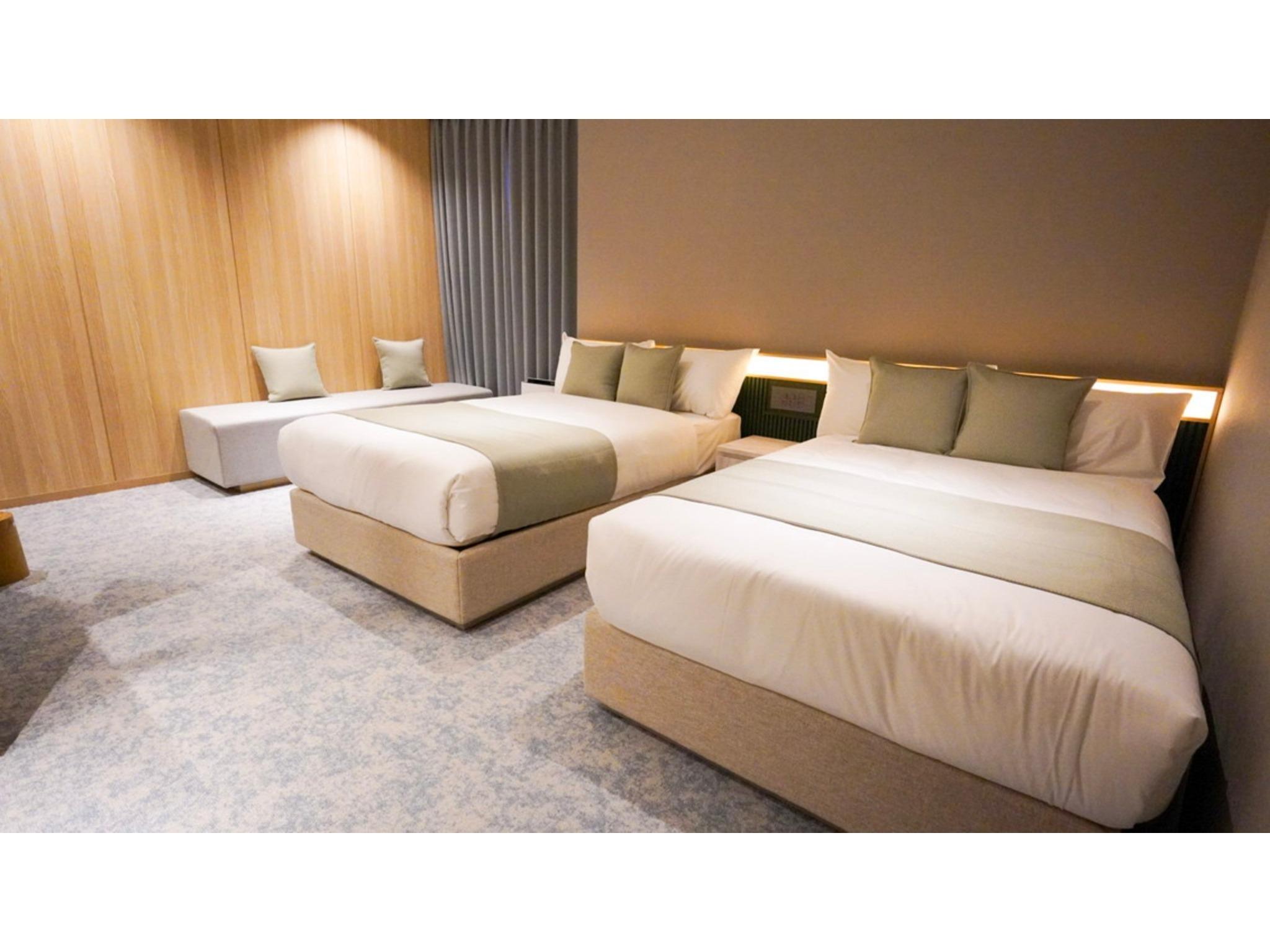 Open Plan, Standard, Twin Beds