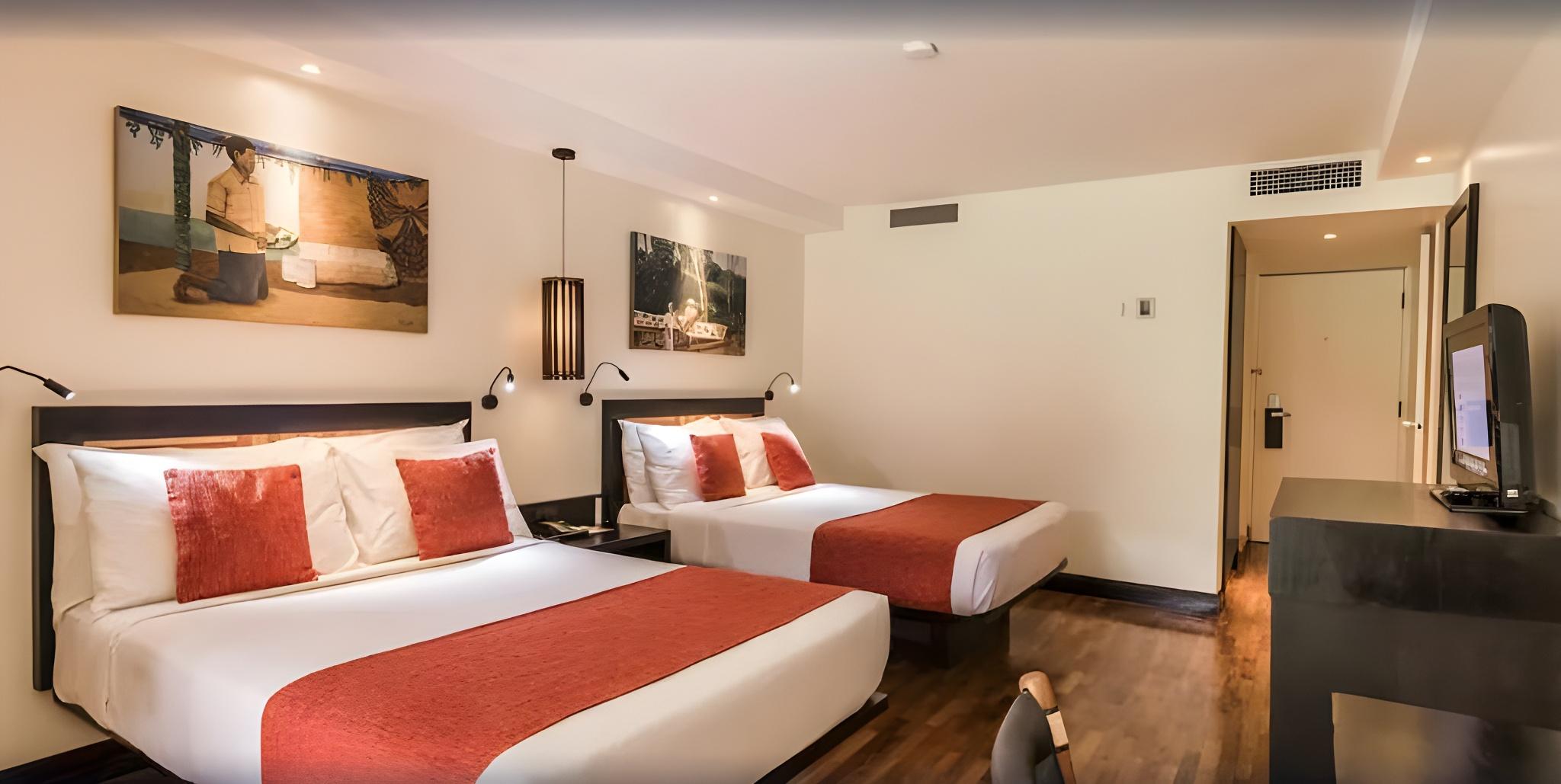 Room, Single, 2 Queen Beds, Garden View