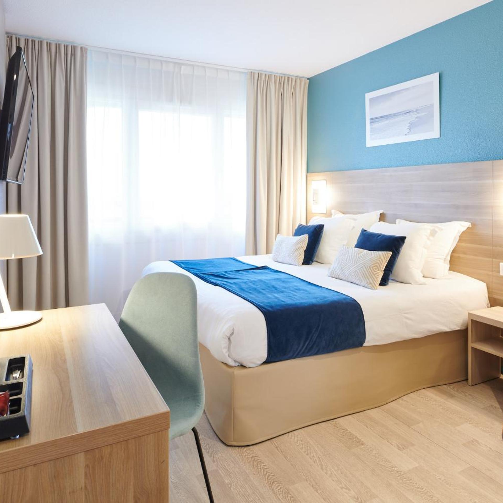 غرفة بسريرين منفصلين، Hotel Les Terrasses D Atlanthal 3/10