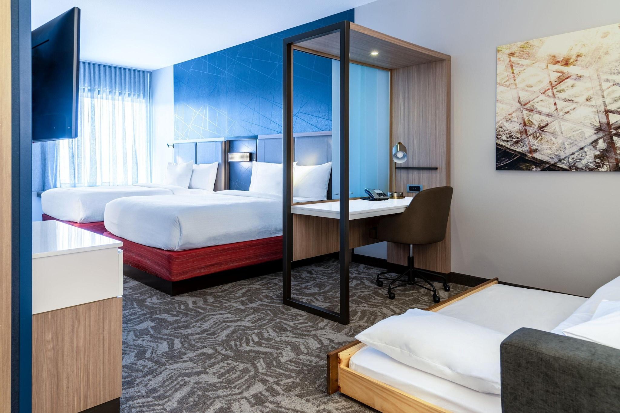 جناح بسرير كوين لذوي الإعاقة، SpringHill Suites by Marriott Overland Park Leawood 2/4