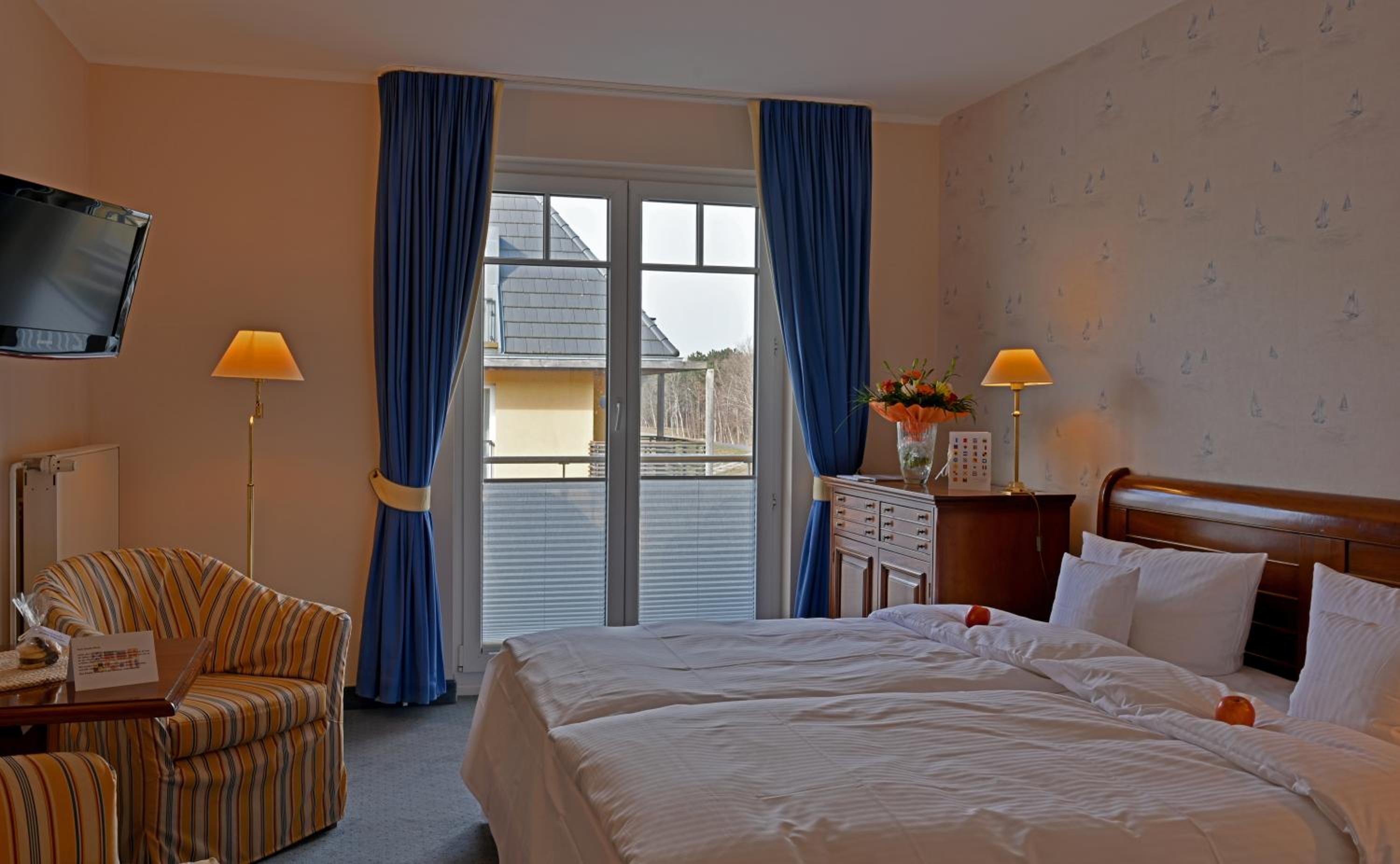 غرفة بسرير مزدوج بشرفة، Hotel Meerlust 2/7