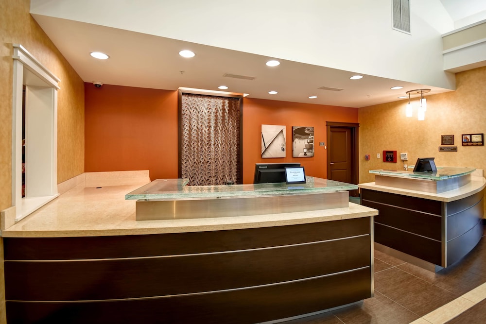 Lobby at Residence Inn Springfield Chicopee, CHICOPEE - MA