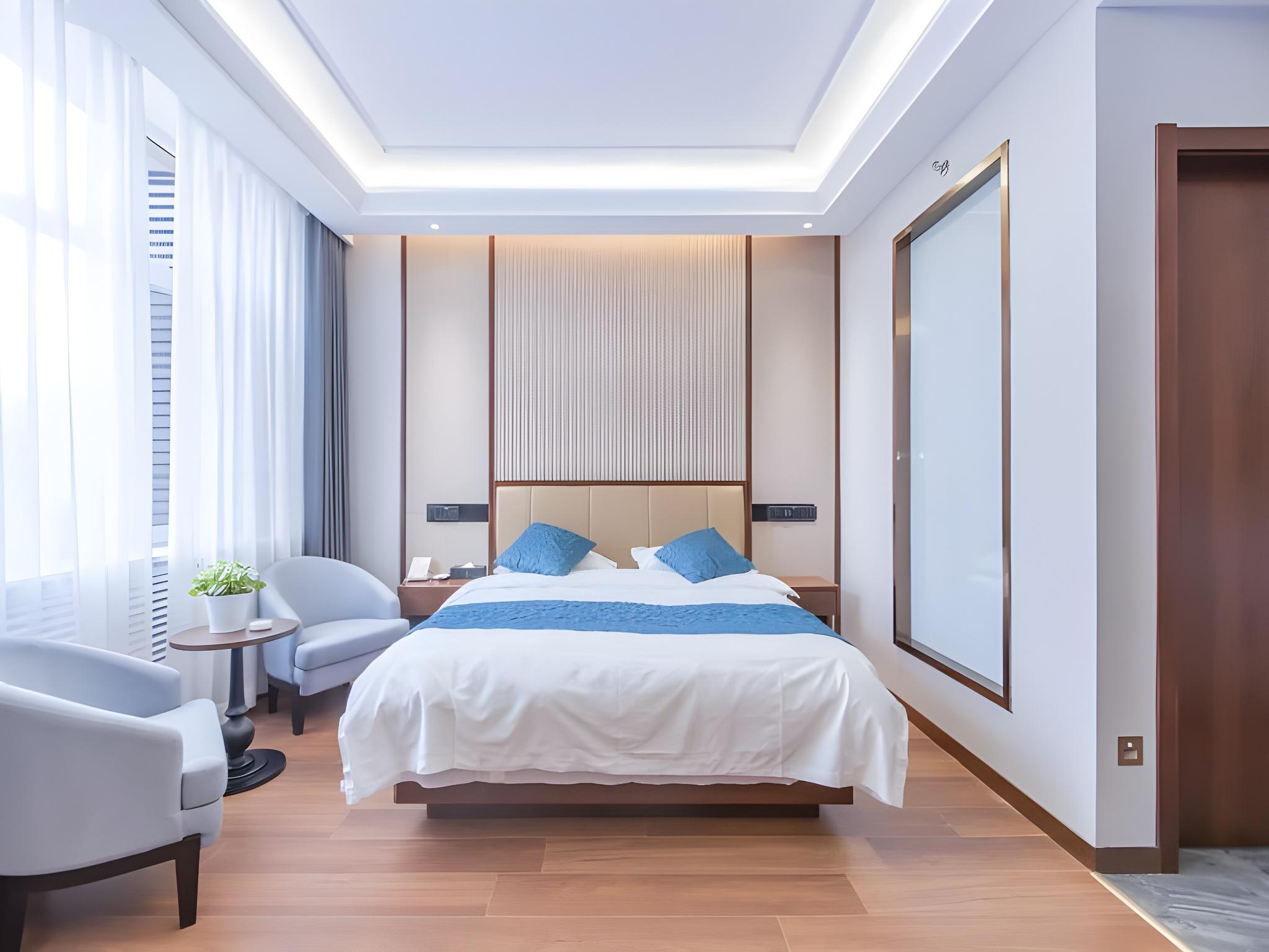 غرفة بزنس بسرير كينج وسرير كوين، GreenTree Inn Yinchuan International Trade Market 2/2