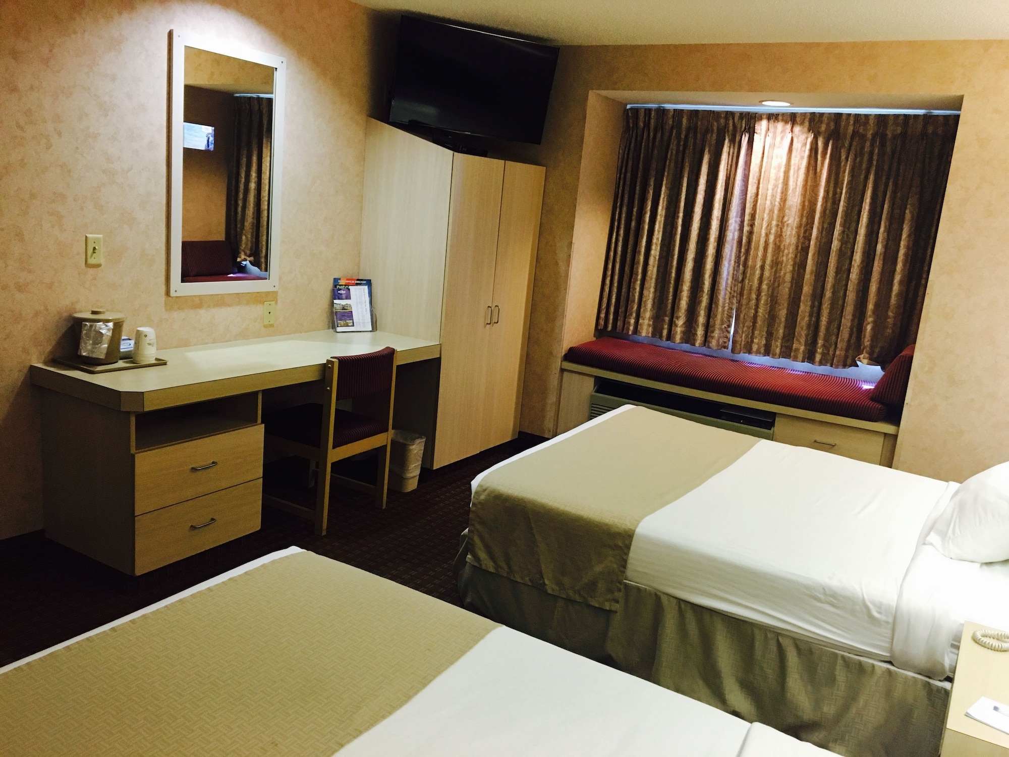 غرفة بسريرين كوين، Microtel Inn Suites By Wyndham Baldwinsville Syr 3/4