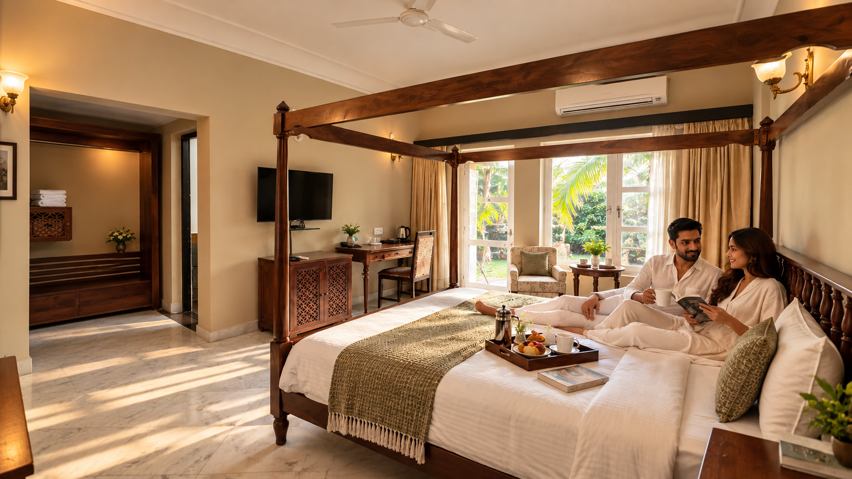 Superior, Garden or Garden View, Shared Terrace