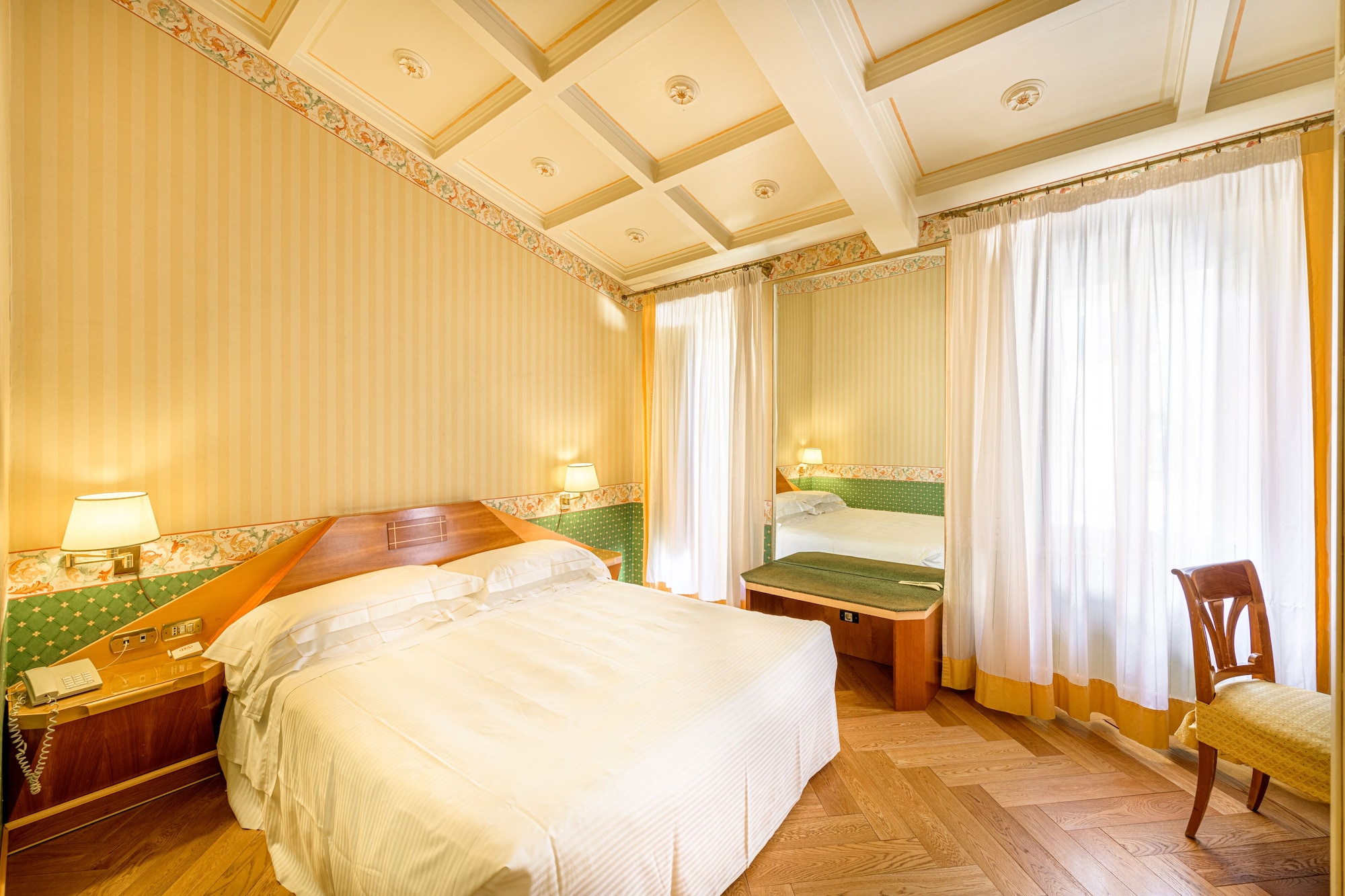 غرفة مفردة بسرير كوين، Hotel Sant' Anna 2/7