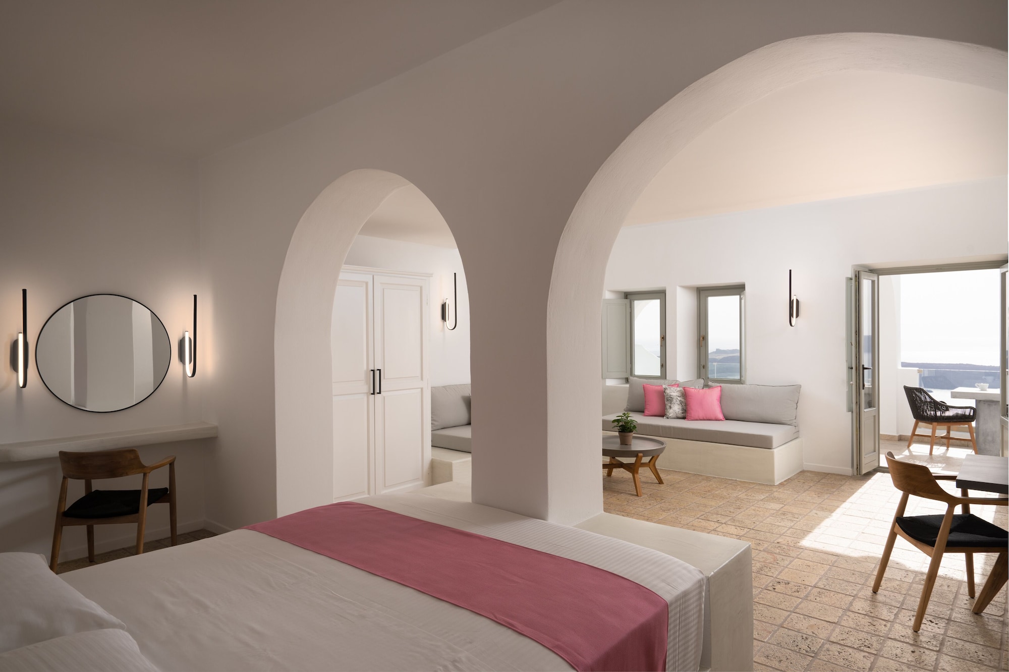 Suite, Double Bed, Caldera View, 2 Sofa, Hot Tub