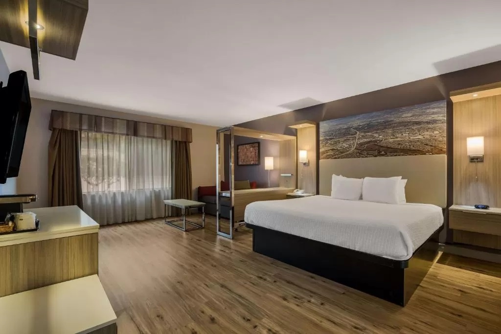 Room, King Bed, Freeway Side