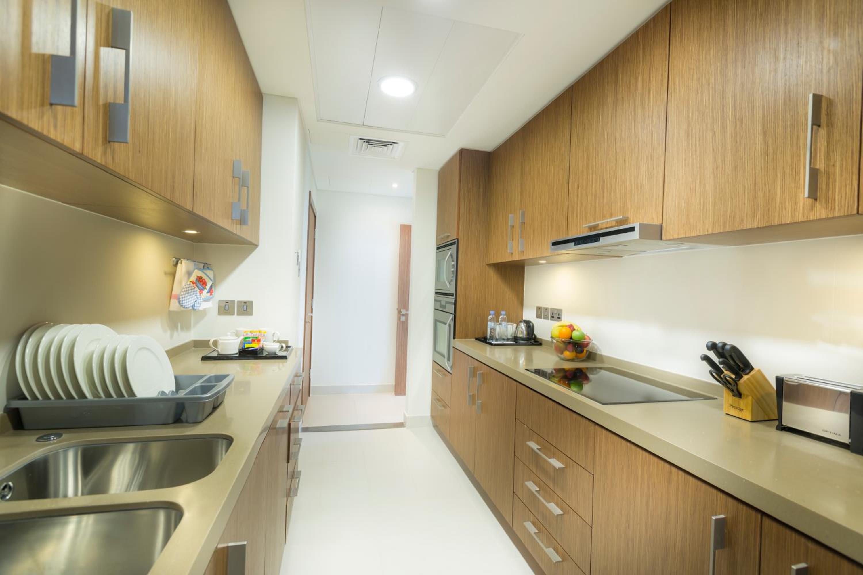 شقة بسرير كينج وسريرين كوين بـ3 غرف نوم، Aparthotel Adagio Abu Dhabi Al Bustan 5/5