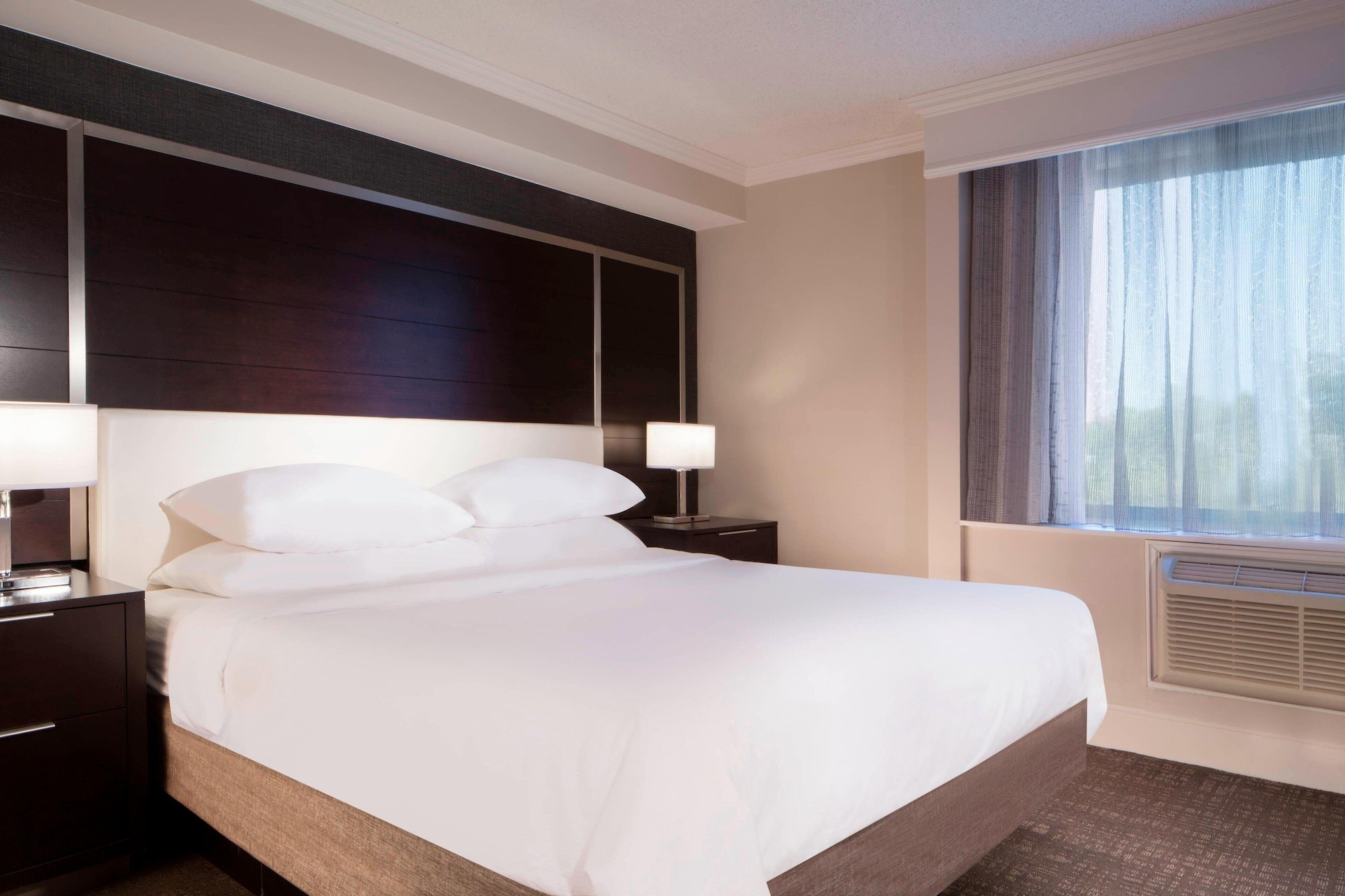 غرفة كلوب بسريرين كوين، Marriott Research Triangle Park 4/10