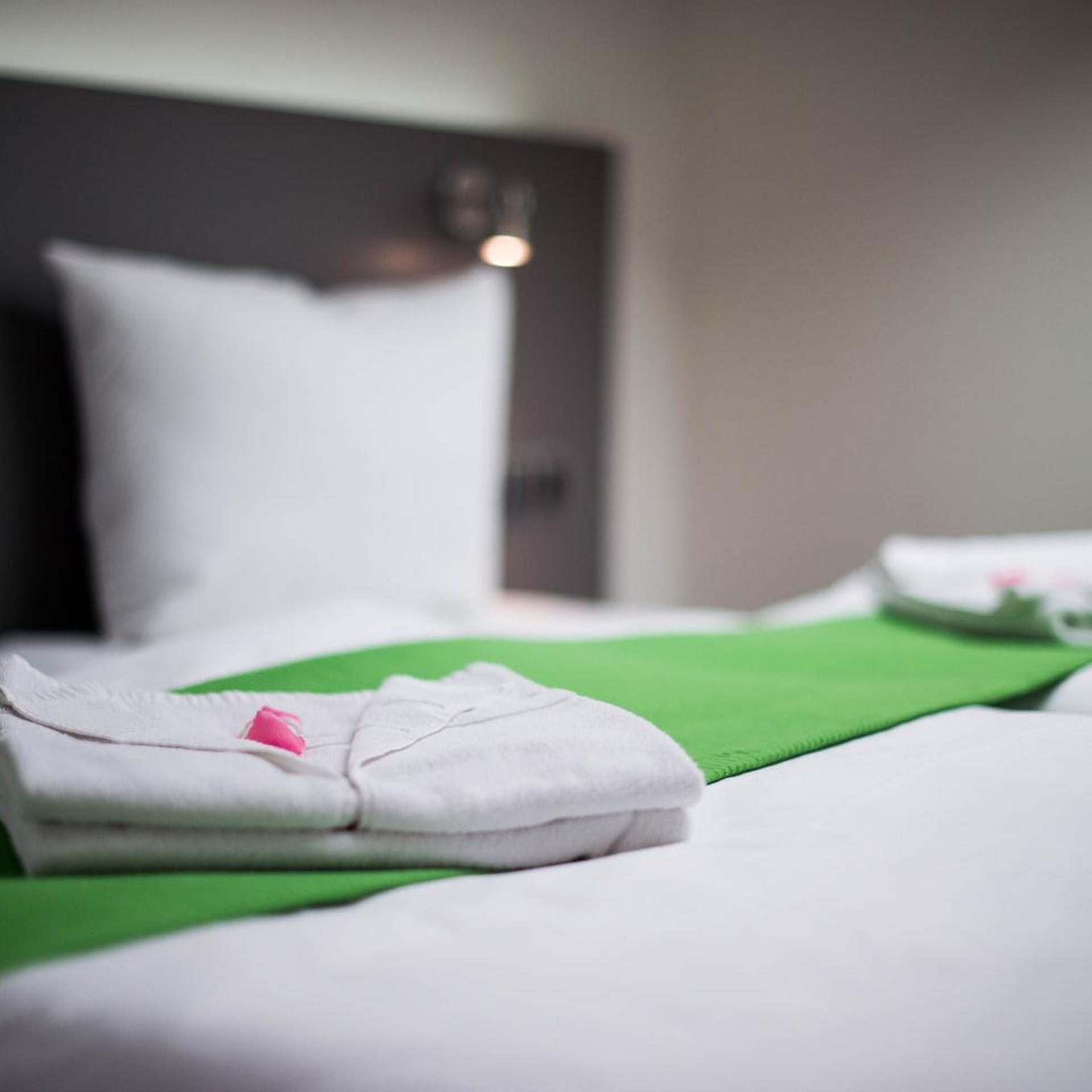 غرفة ديلوكس بسرير مزدوج، Hotel Herrmes 5/7