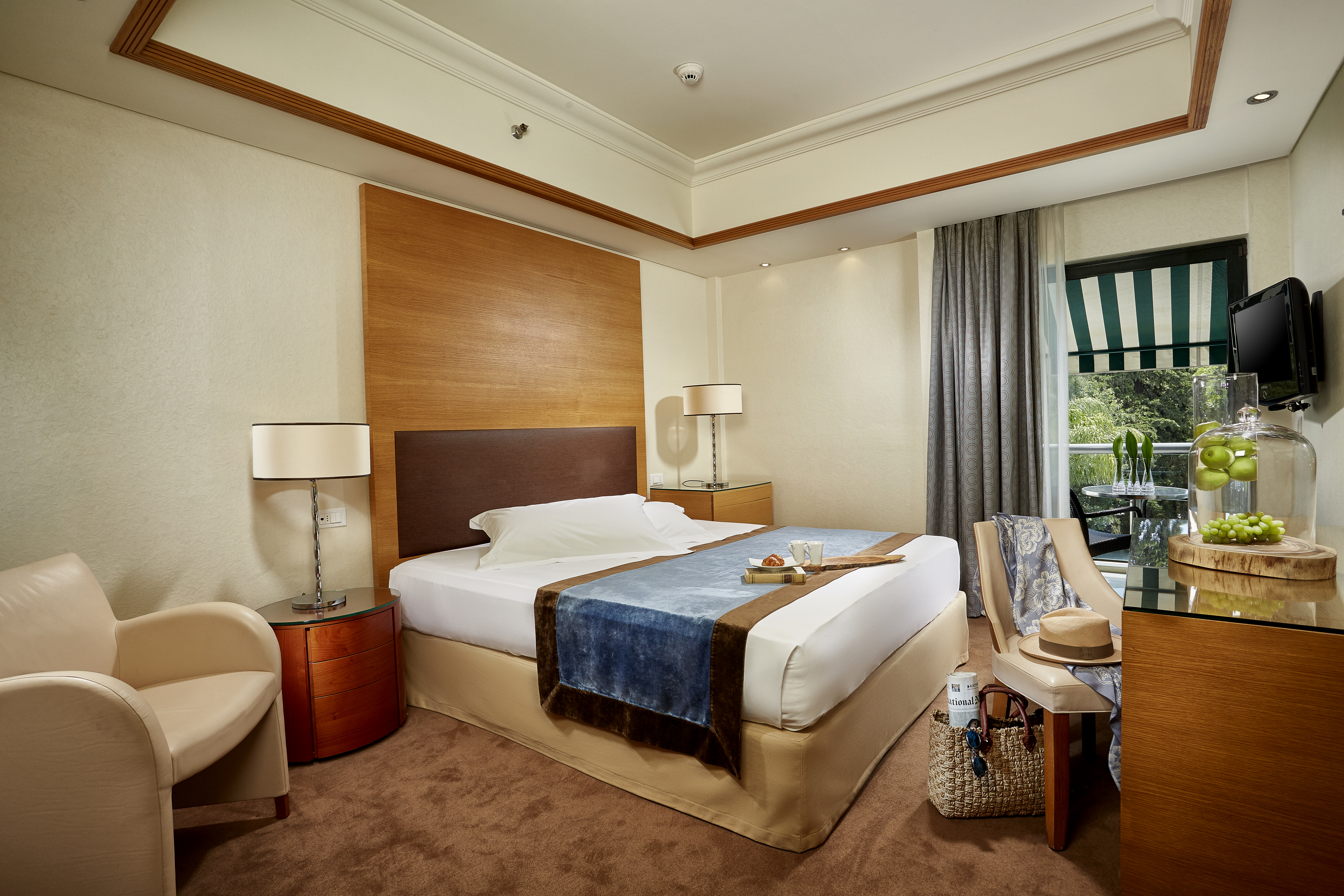 غرفة ديلوكس بسرير مزدوج أو سريرين منفصلين، Rodos Park Hotel 2/4