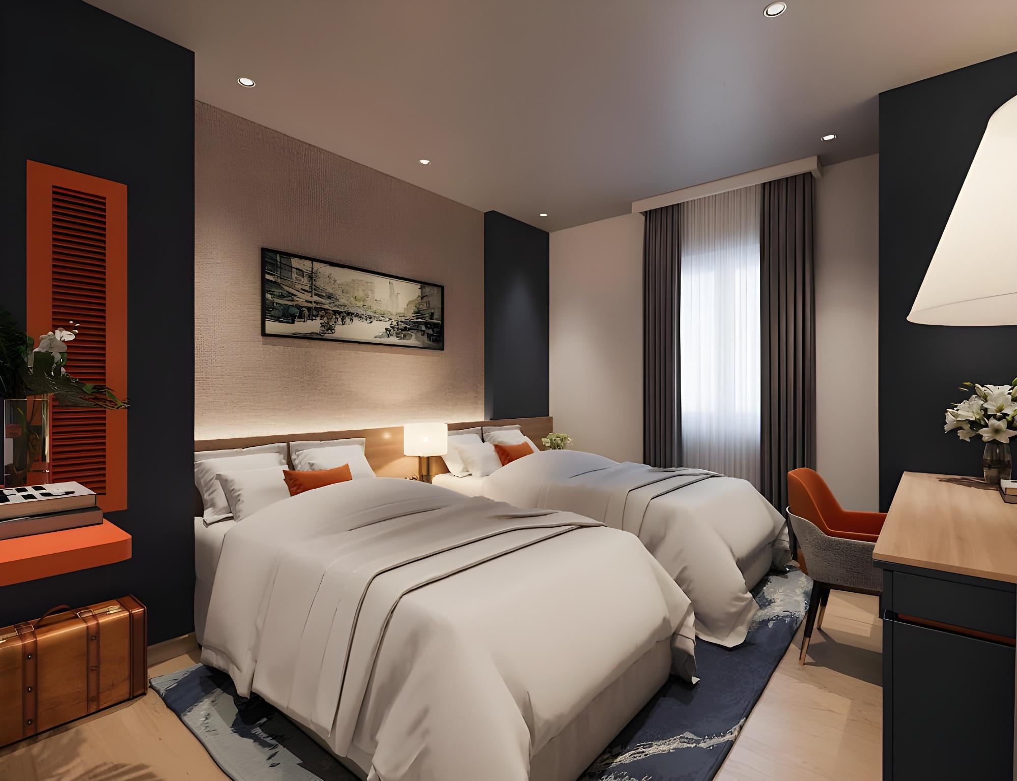 Deluxe, Double or Twin Bed