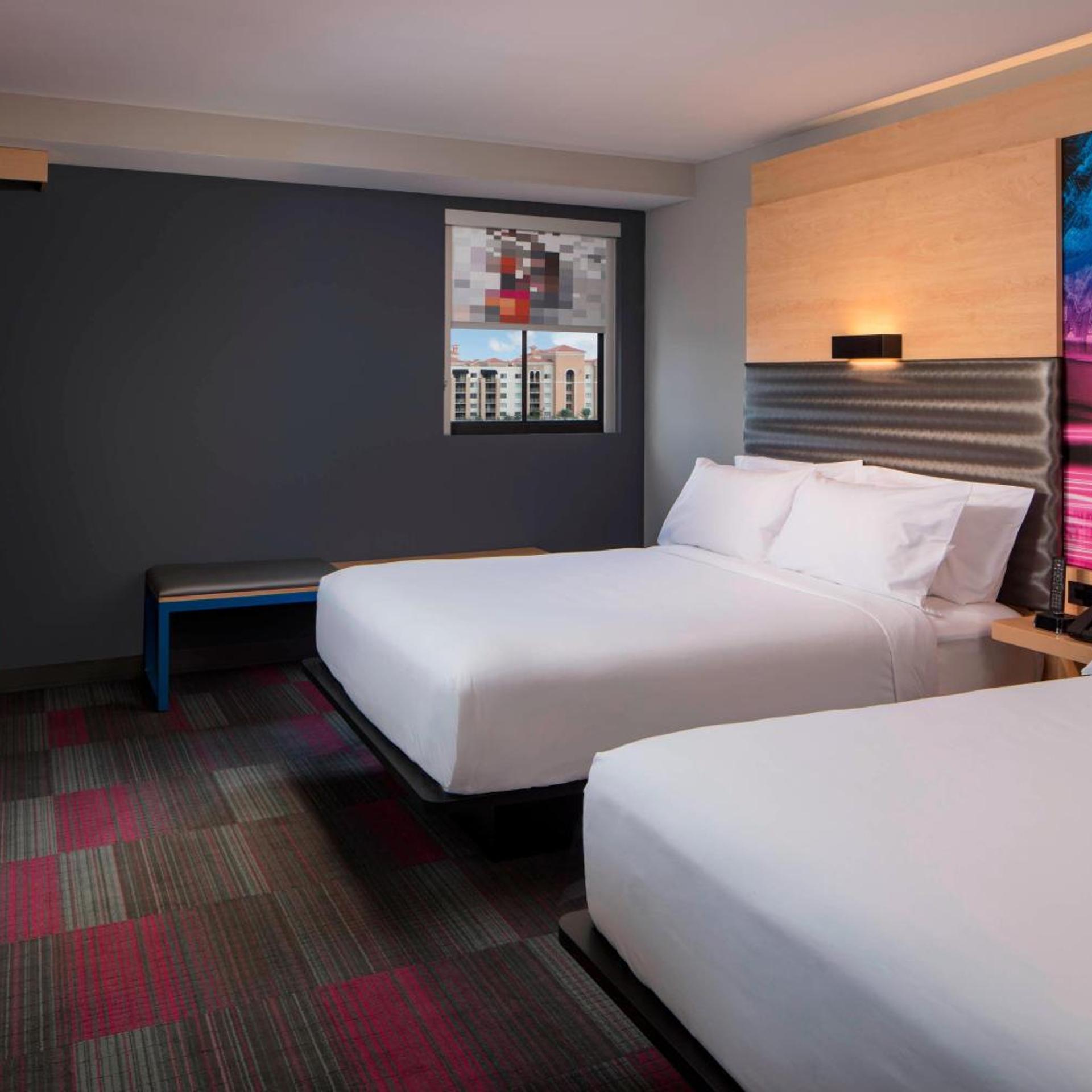 Aloft, Guest Room, 2 Double Beds