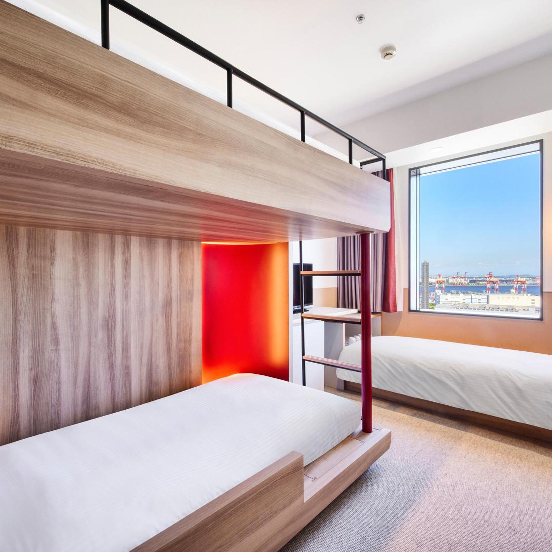 Room, Loft Bed, Sofa