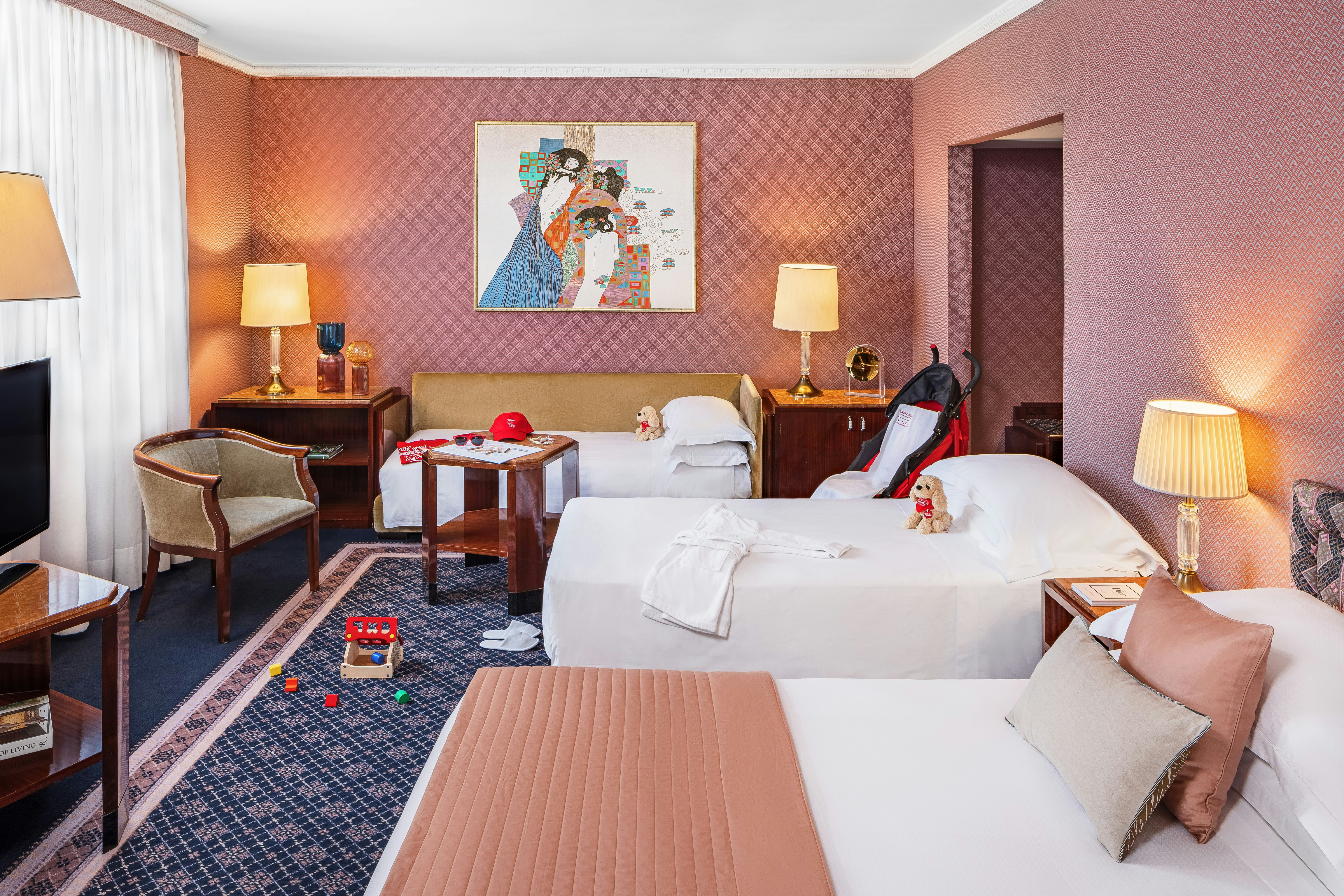 غرفة عائلية، Starhotels Du Parc 2/10