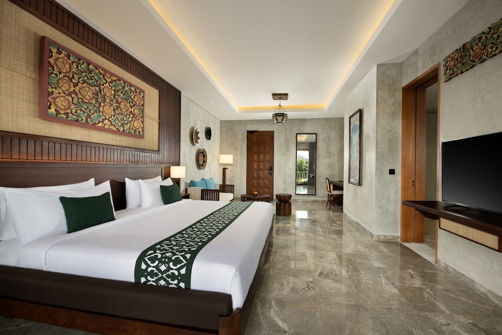 Room, King Bed, Rice Field View, Corner