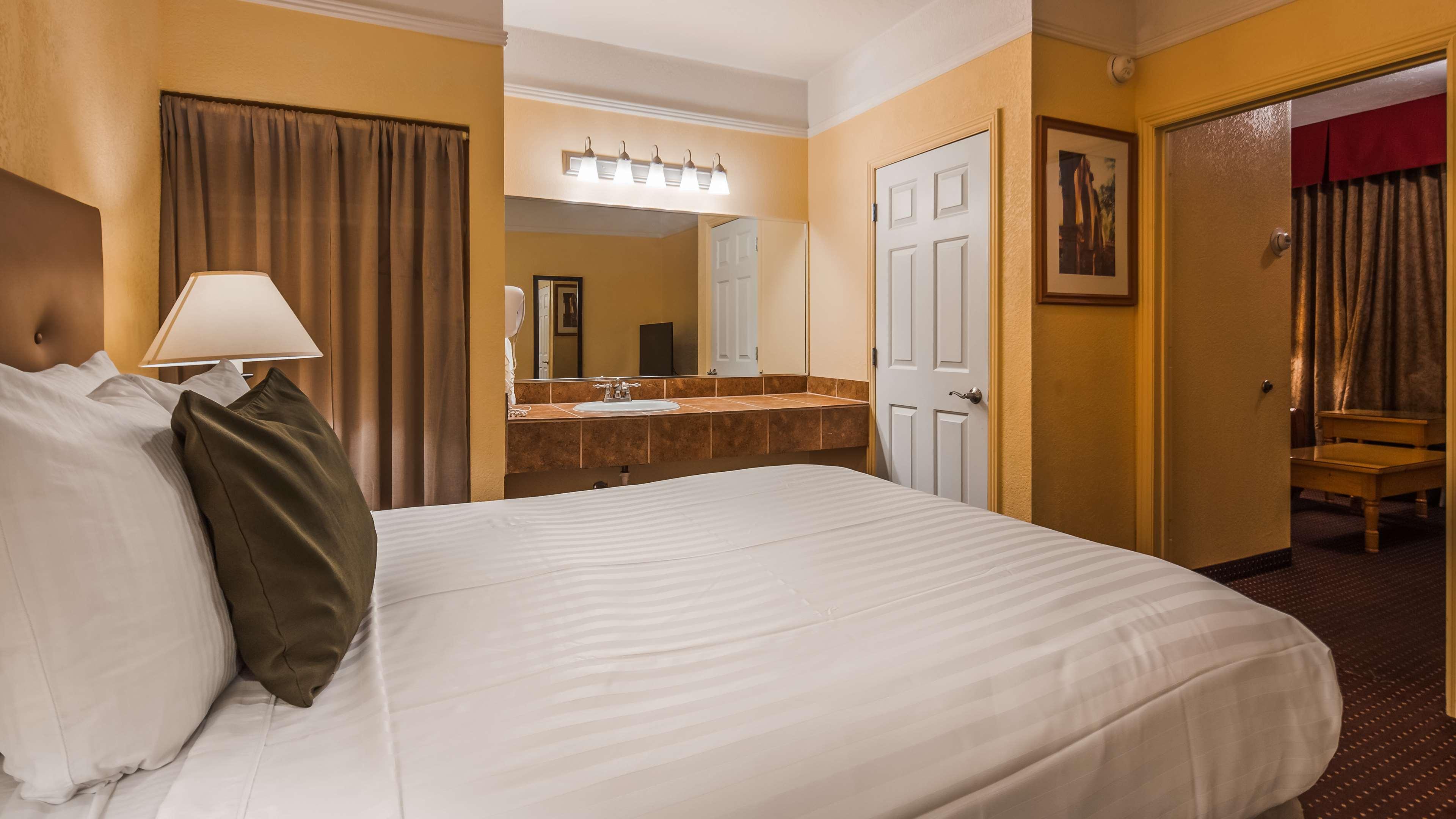 Wet, Mini, Suite, Queen Bed, Pool or Courtyard View, Sofa
