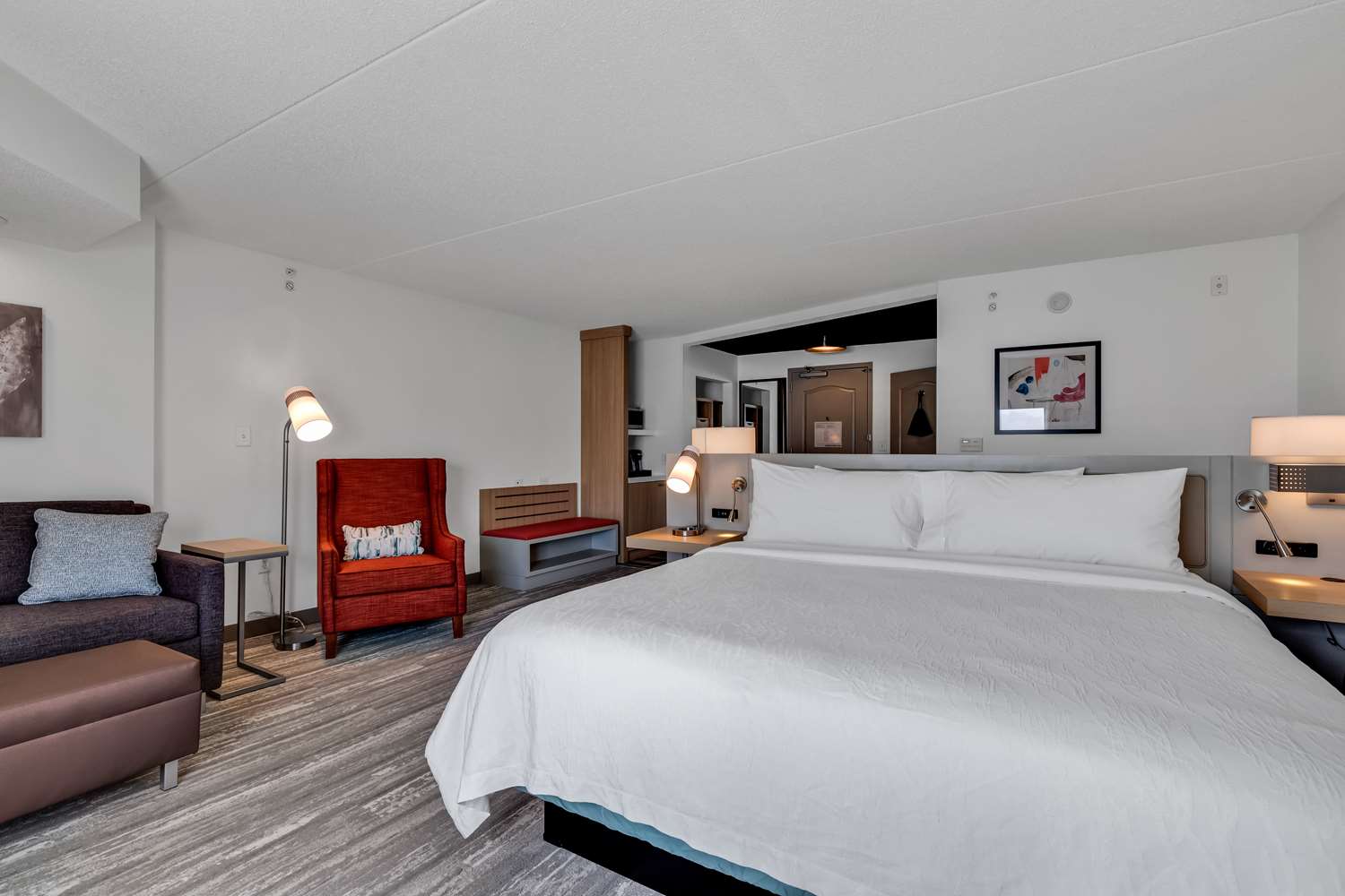 Room, King Bed, Sofa