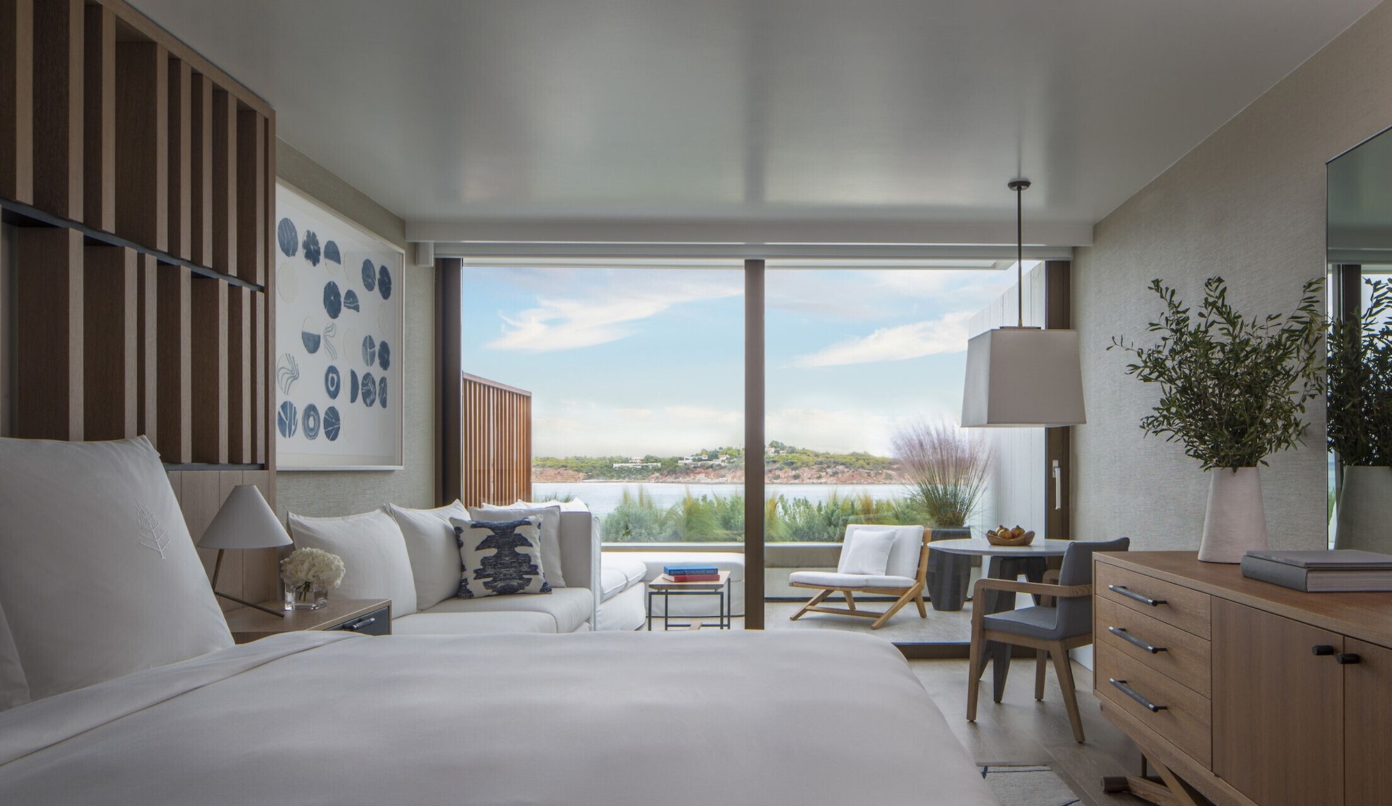 NAFSIKA, KING BED, SEA VIEW