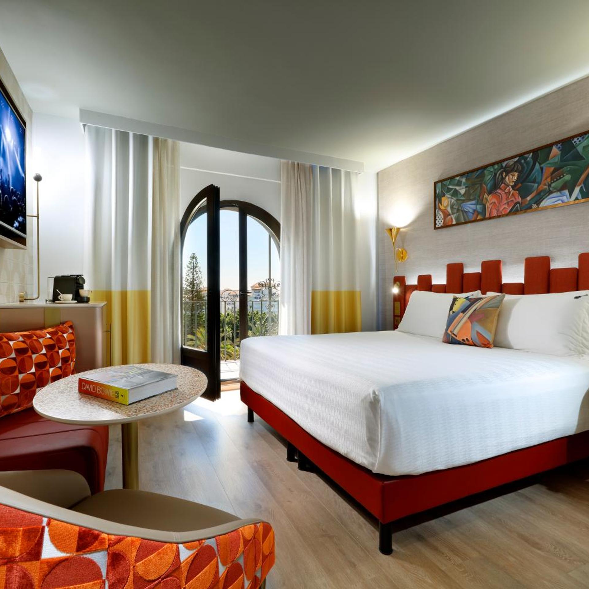 غرفة سوبيريور بسرير فردي، Hard Rock Hotel Marbella 3/5