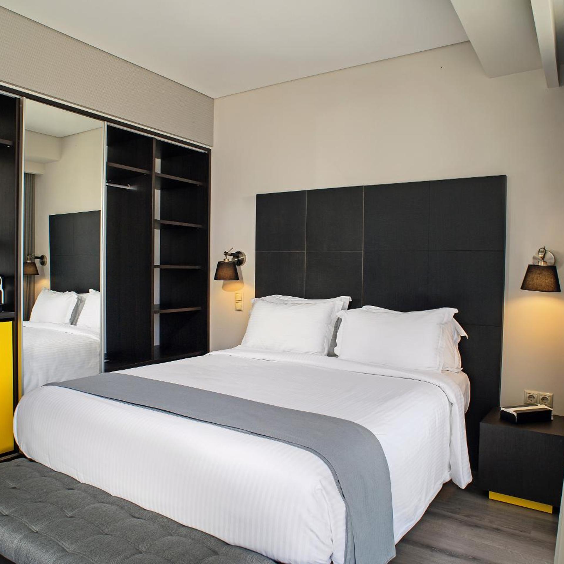 غرفة ديلوكس بسرير مزدوج بشرفة، Lozenge Hotel 5/10
