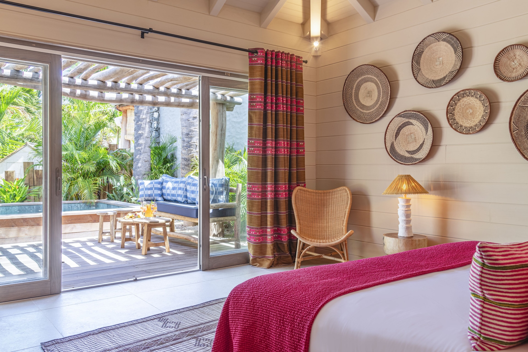 Sunset, Beach House, Double Bed